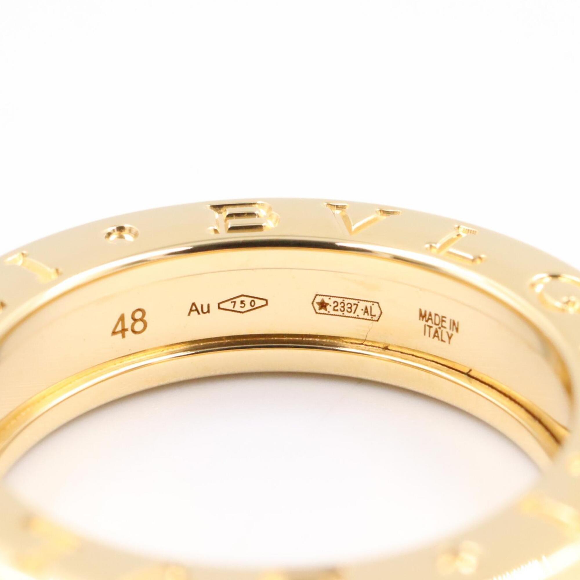 Bvlgari Gold Yellow Gold (18K) Band Ring (Pre-Owned)
