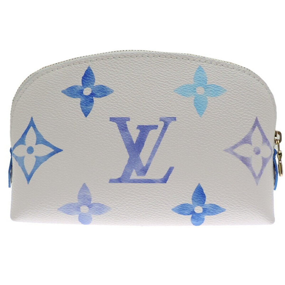 Louis Vuitton Blue White Pouch (Pre-Owned)