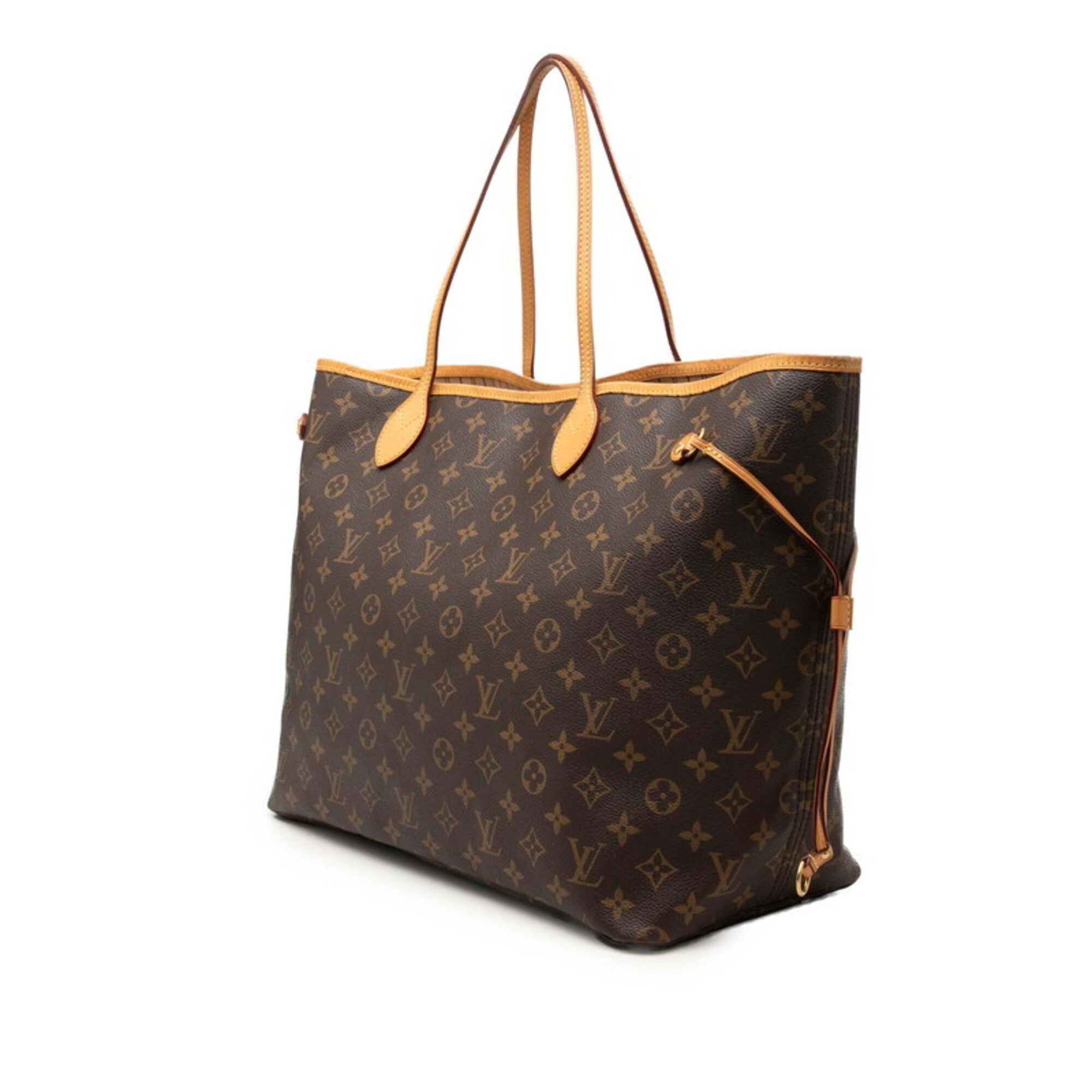 Louis Vuitton Brown Pvc Leather Shoulder Bag Tote Bag (Pre-Owned)