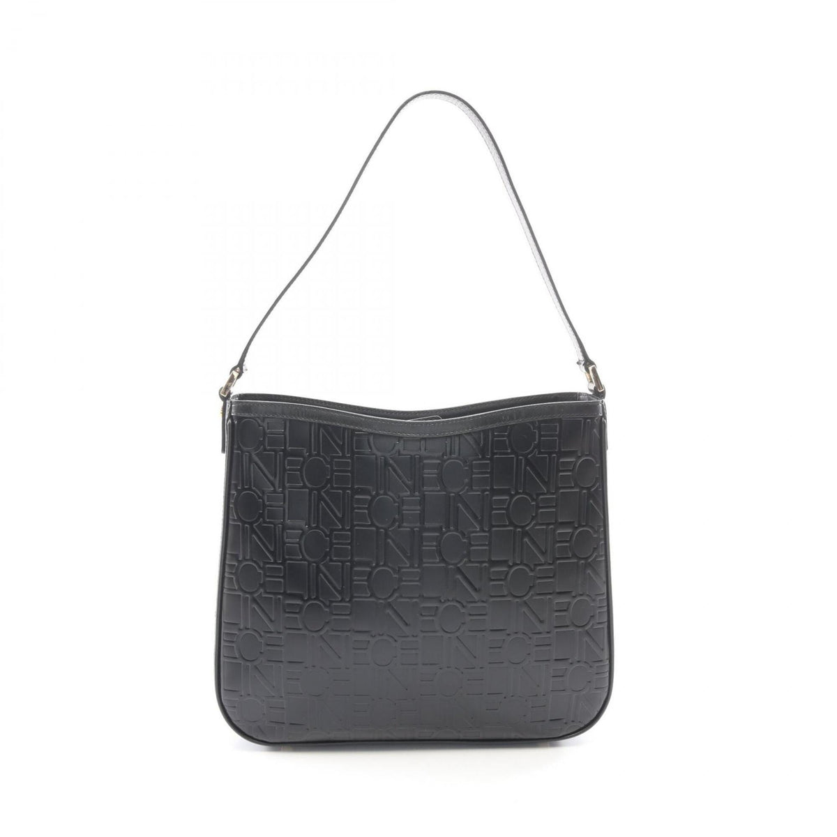 Celine Black Leather Handbag Shoulder Bag (Pre-Owned)