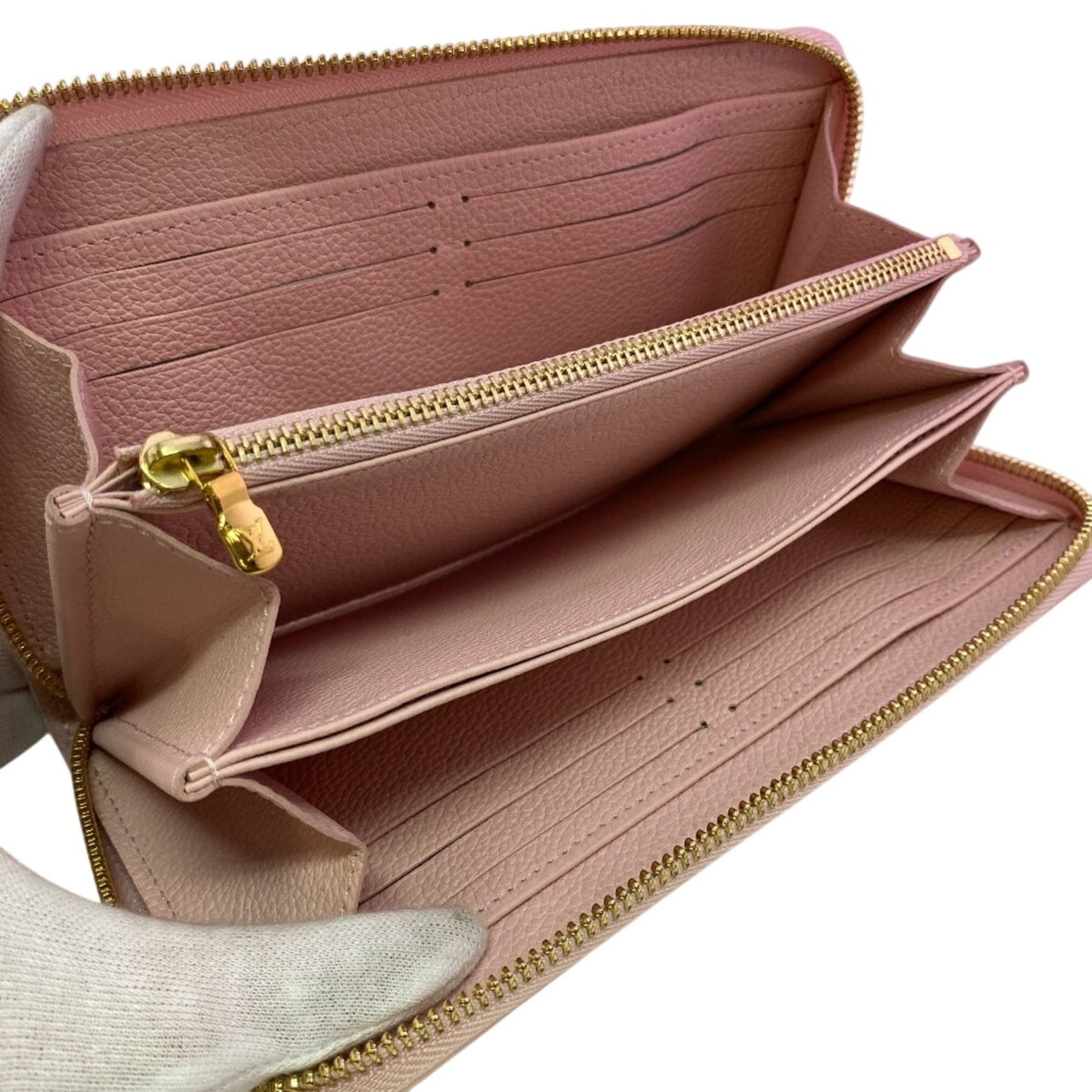 Louis Vuitton Light Pink Pink Monogram Empreinte Long Wallet (Bi-Fold) (Pre-Owned)