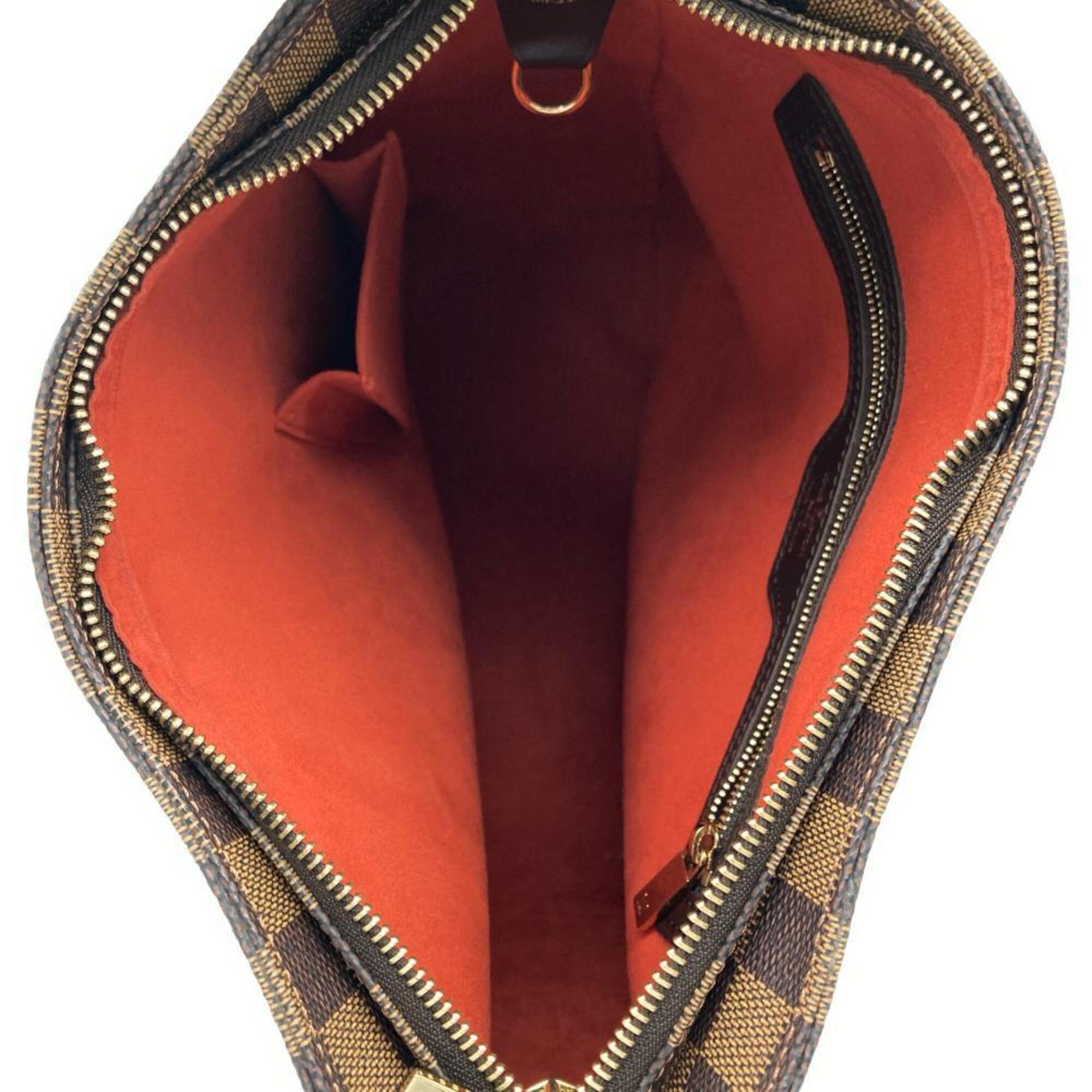 Louis Vuitton Brown Damier Canvas Shoulder Bag (Pre-Owned)