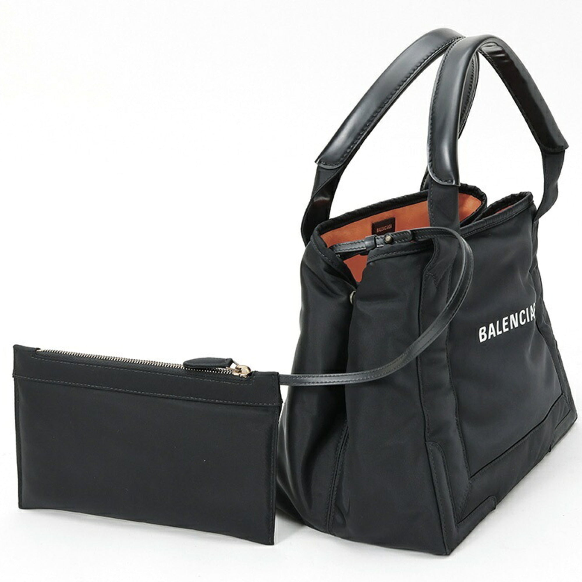 Balenciaga Black Nylon Tote Bag (Pre-Owned)