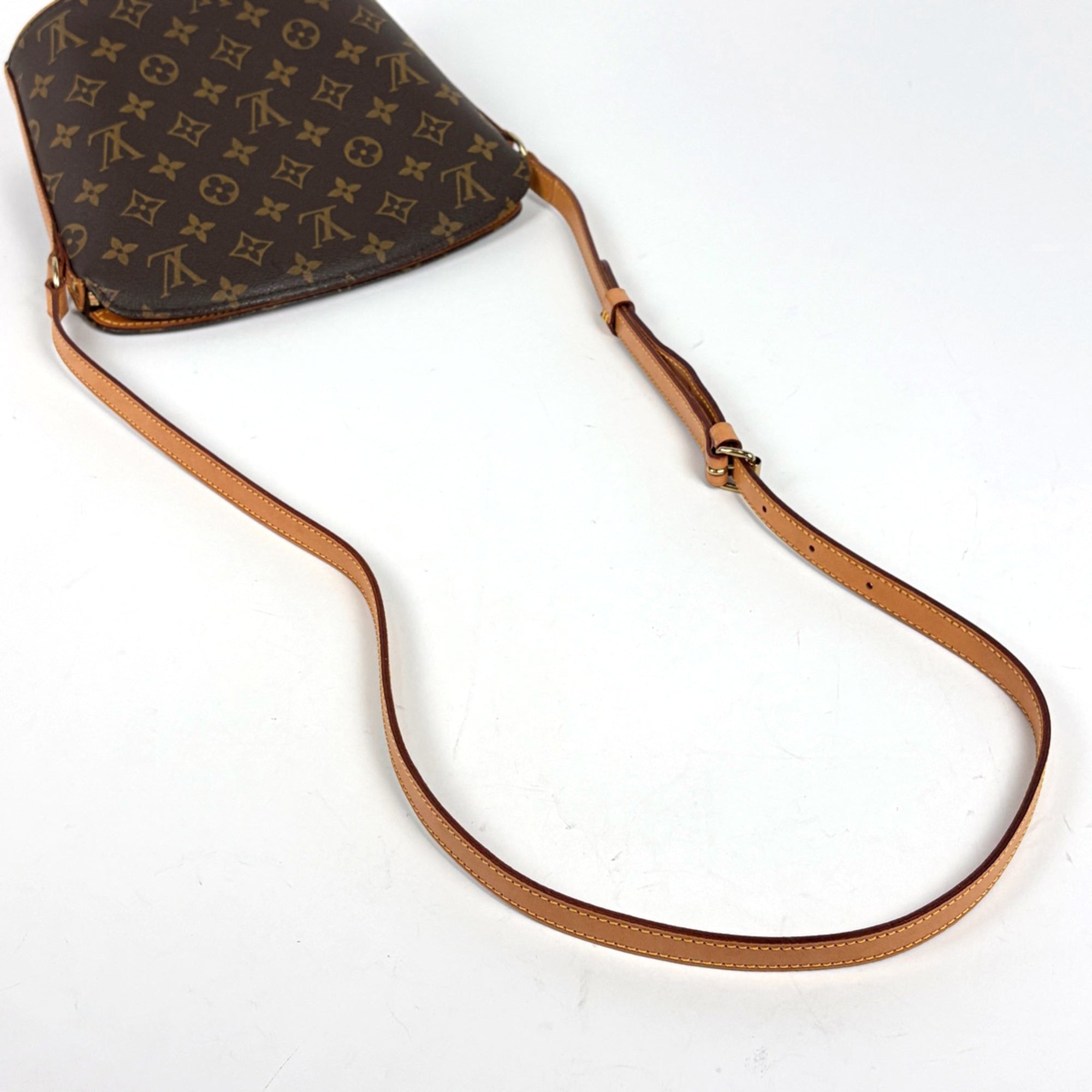 Louis Vuitton Brown Monogram Shoulder Bag (Pre-Owned)