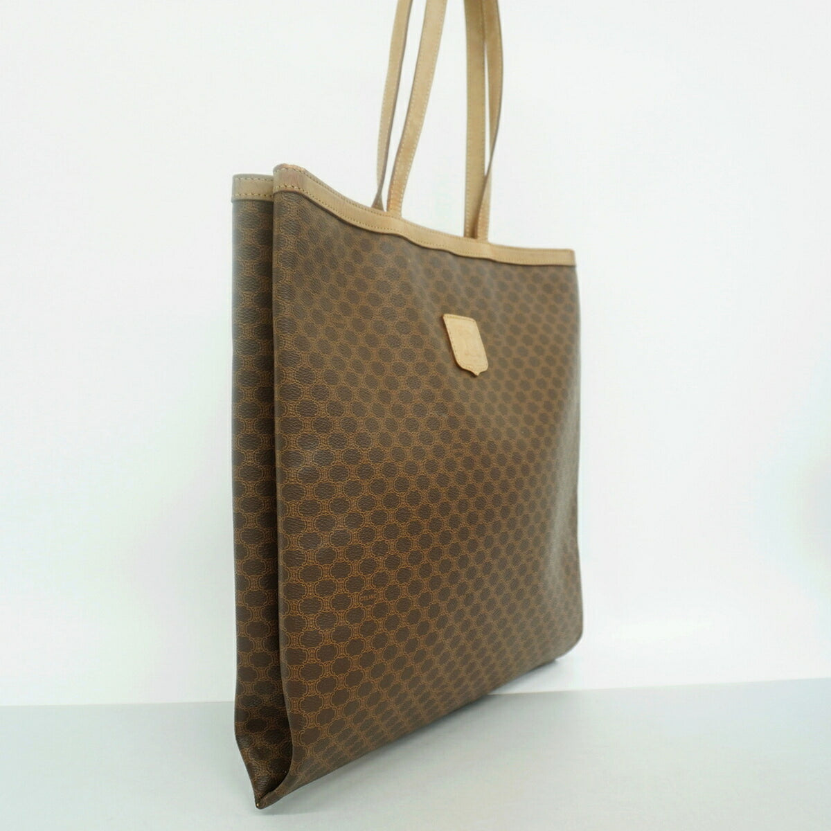 Celine Brown Pvc Tote Bag (Pre-Owned)