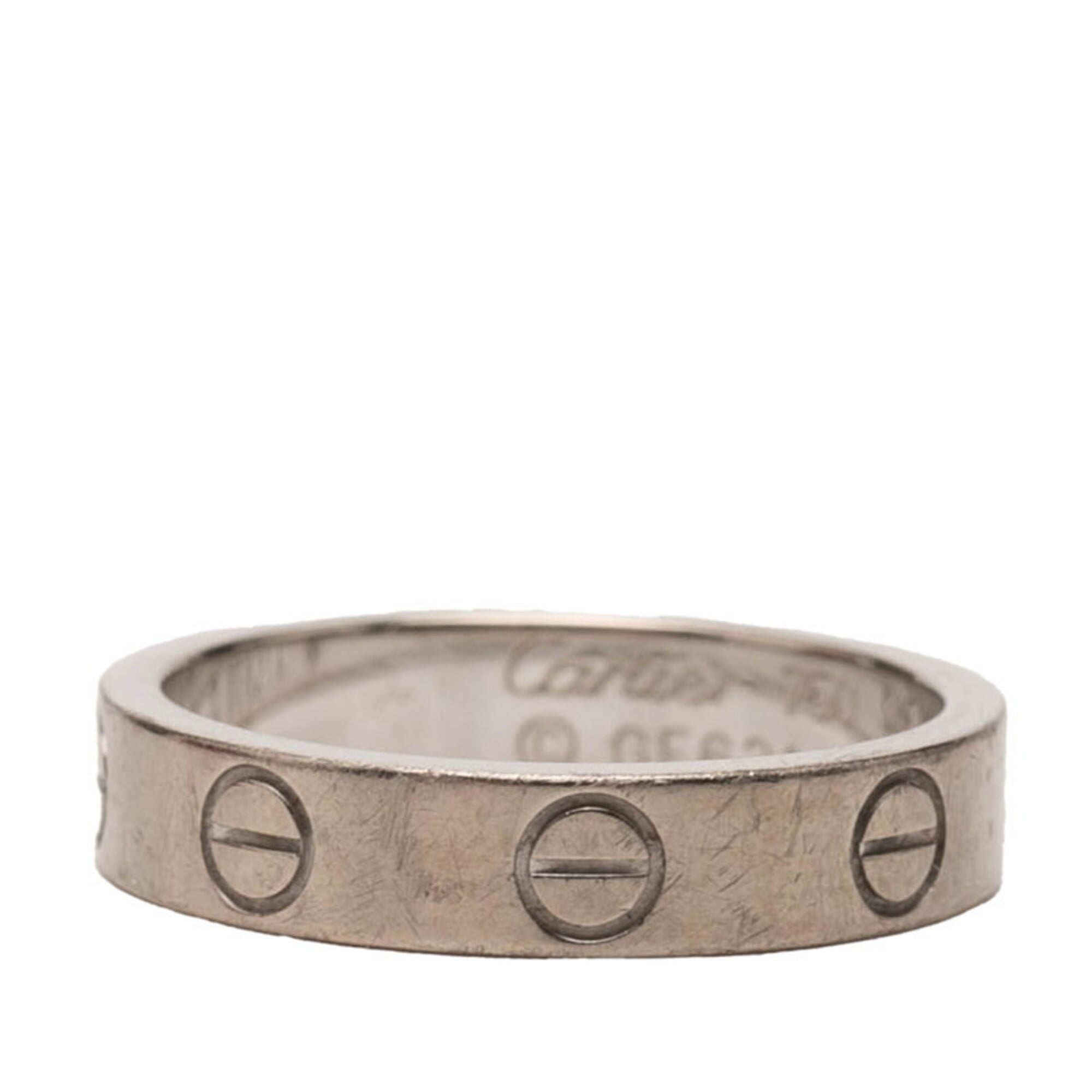 Cartier White Gold (18K) Band Ring (Pre-Owned)