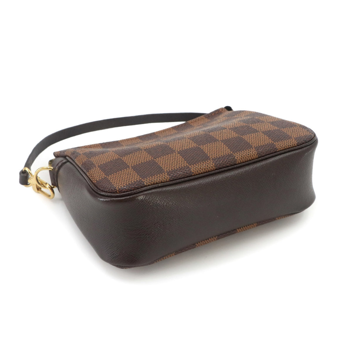 Louis Vuitton Damier Canvas Ebene Damier Canvas Handbag Pouch (Pre-Owned)