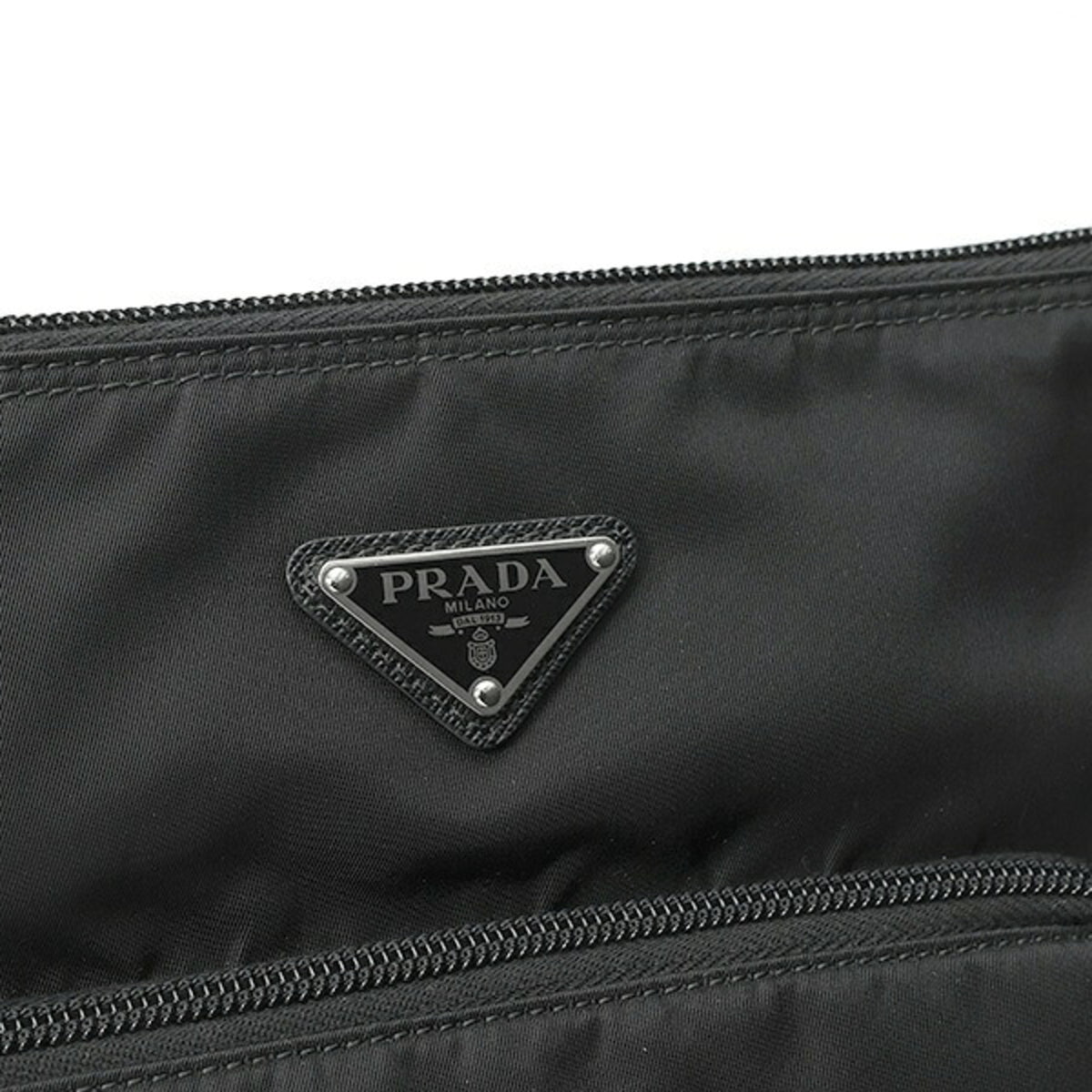 Prada Black Fabric Shoulder Bag (Pre-Owned)