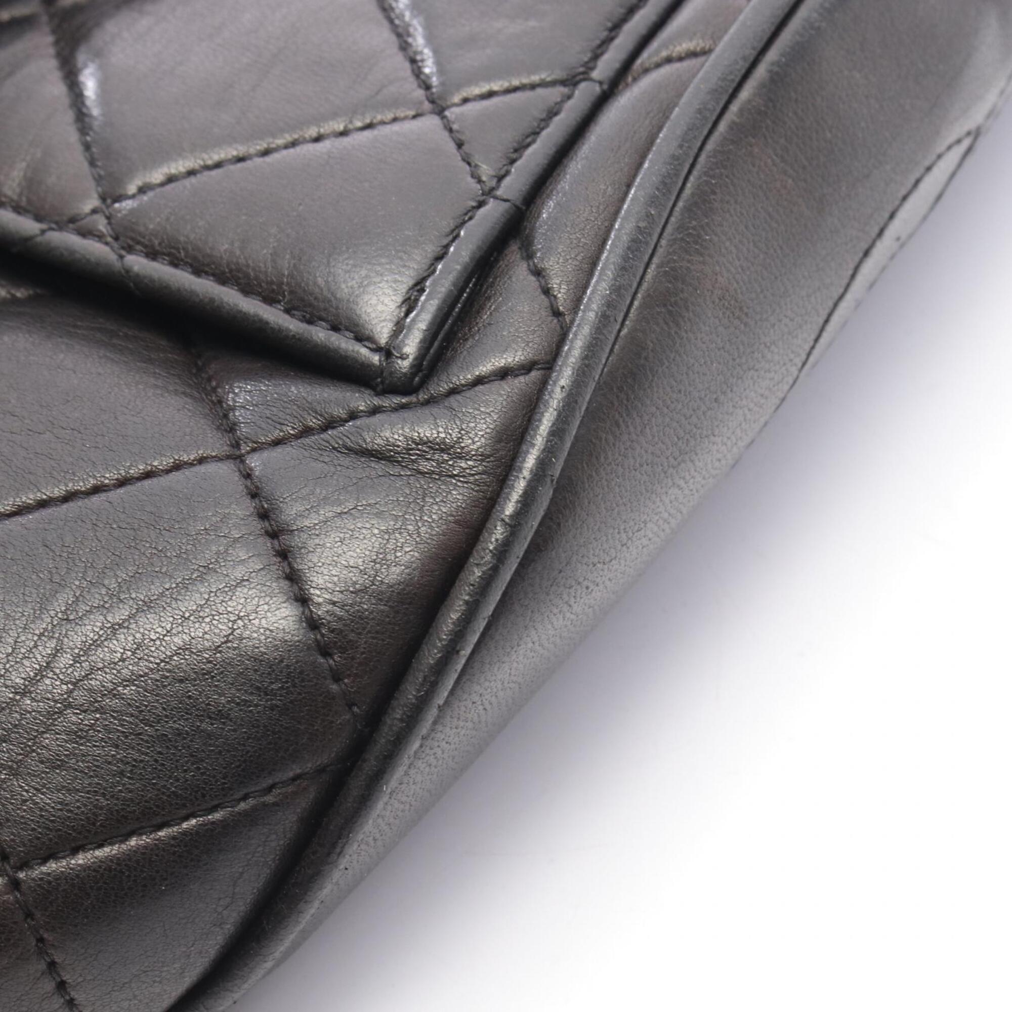 Chanel Black Leather Backpack (Pre-Owned)