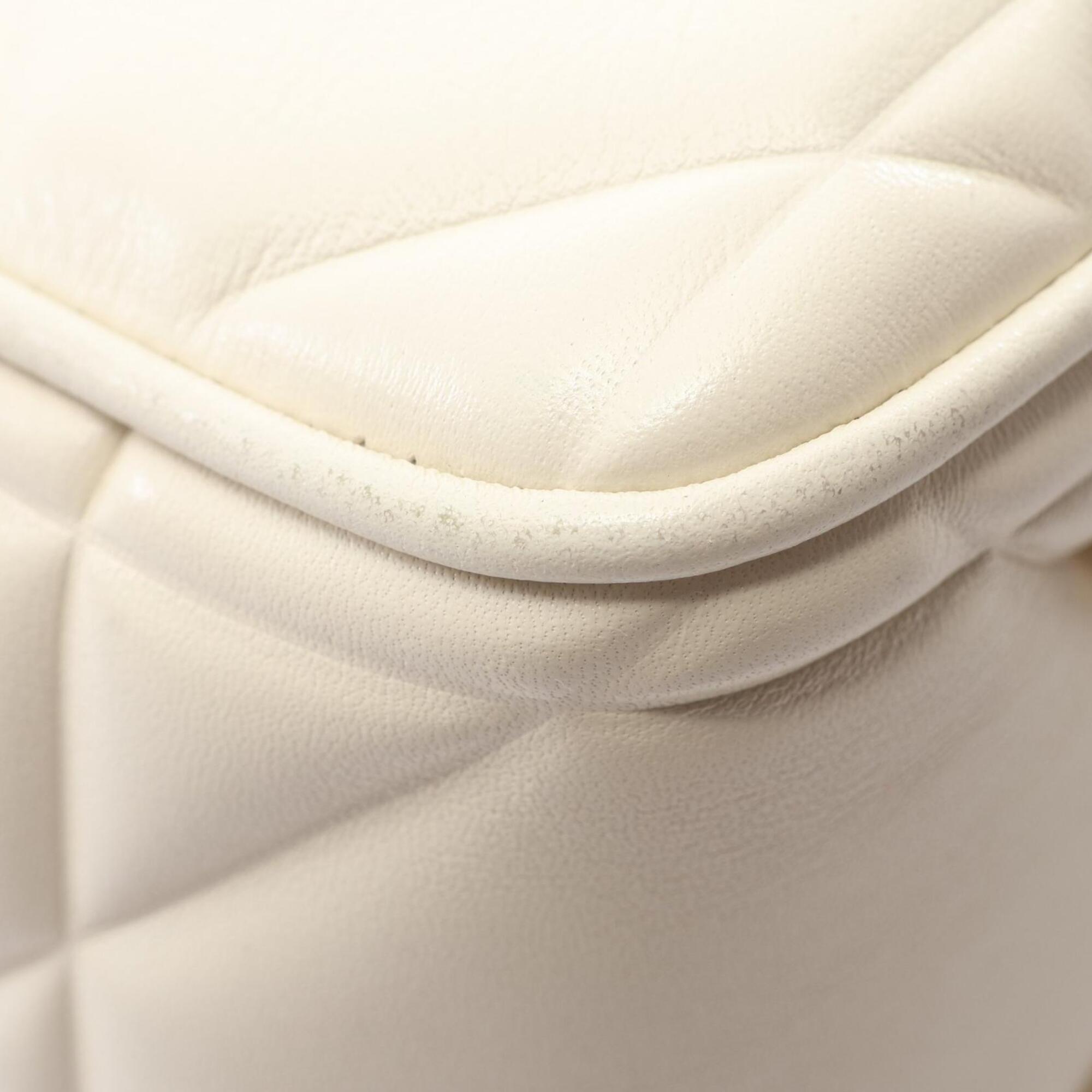 Christian Dior White Leather Handbag (Pre-Owned)
