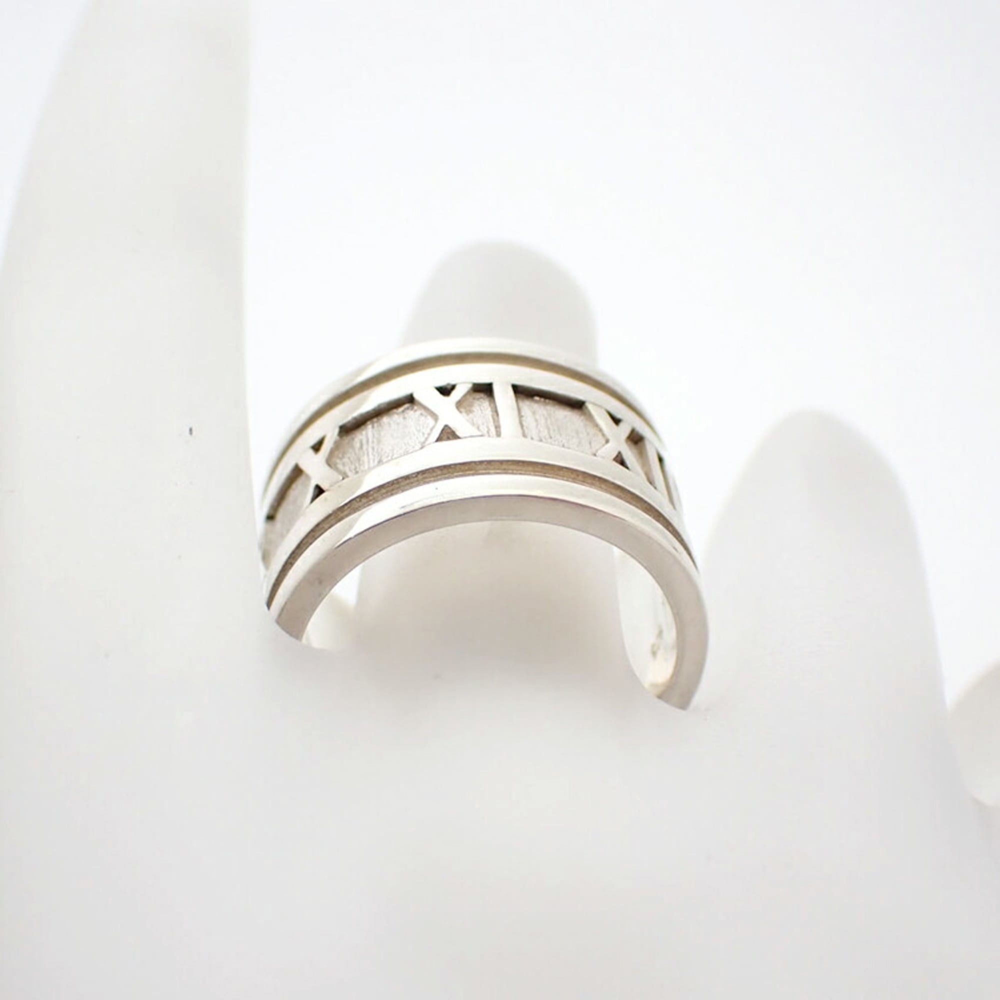 Tiffany Sterling Silver 925 Band Ring (Pre-Owned)