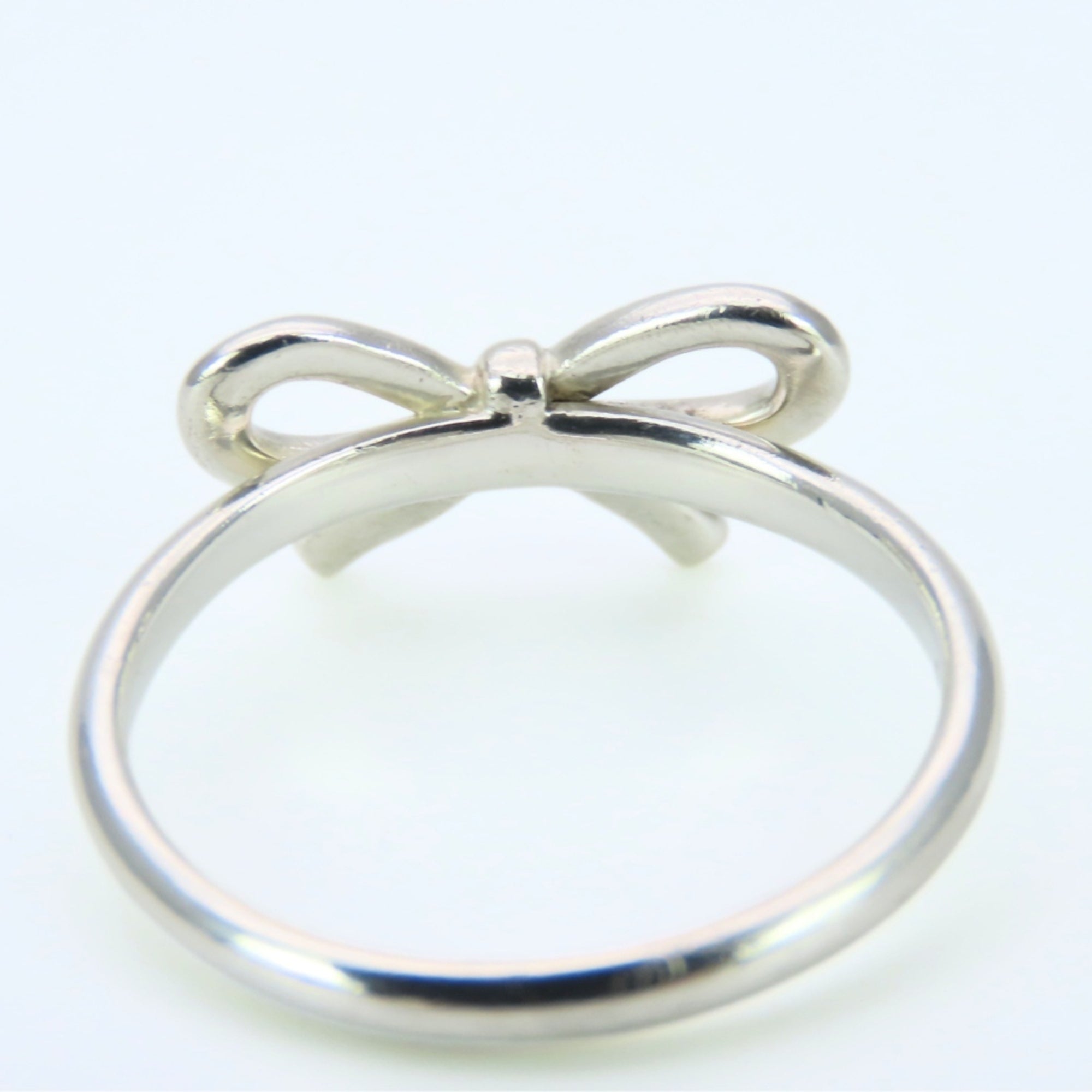 Tiffany Silver Silver 925 Band Ring (Pre-Owned)