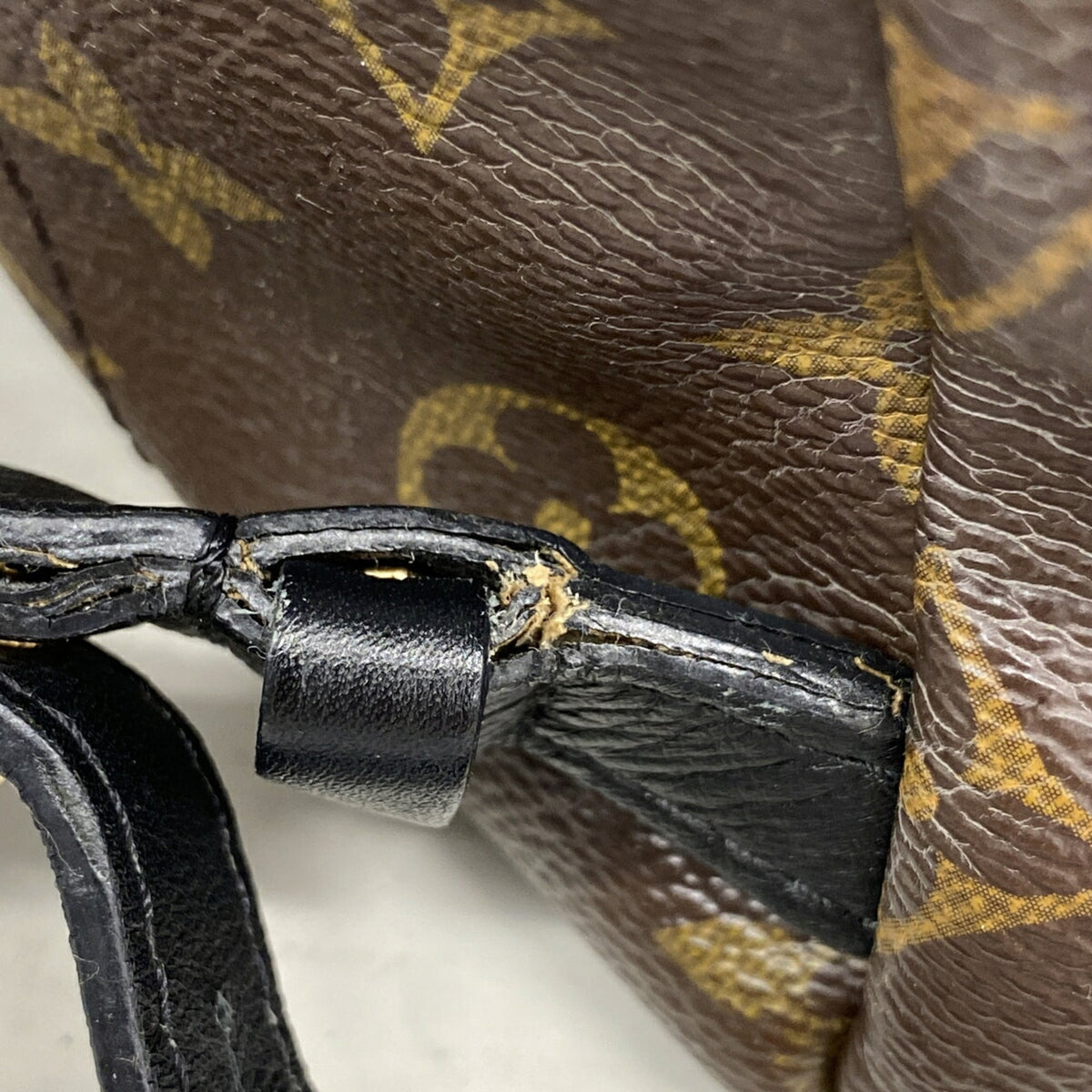 Louis Vuitton Black Brown Backpack (Pre-Owned)