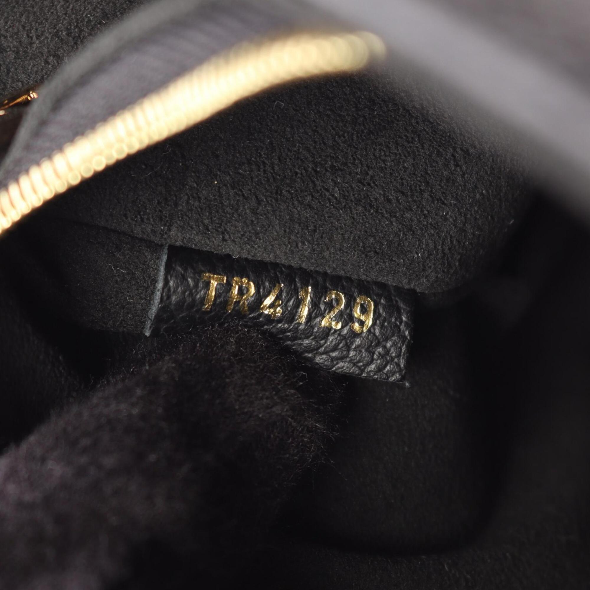 Louis Vuitton Black Monogram Empreinte Leather Handbag Shoulder Bag (Pre-Owned)