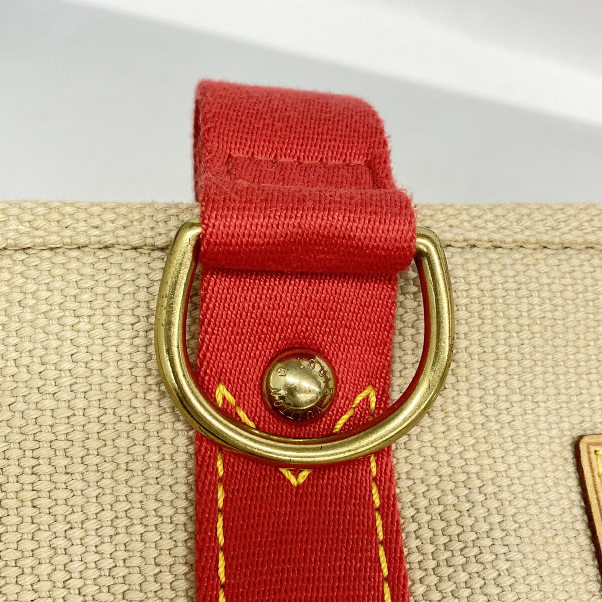 Louis Vuitton Beige Tote Bag (Pre-Owned)