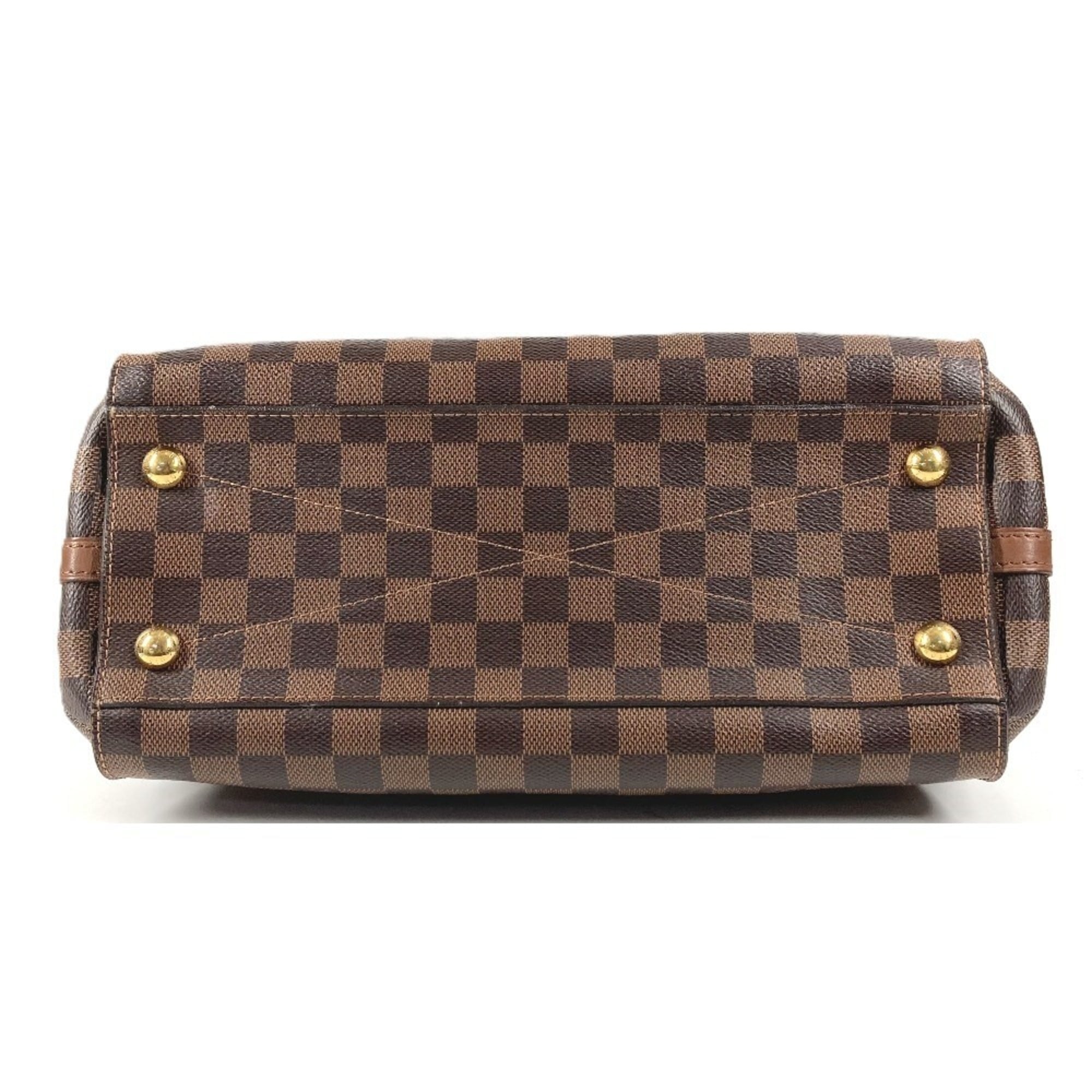 Louis Vuitton Brown Damier Canvas Handbag Shoulder Bag Tote Bag (Pre-Owned)