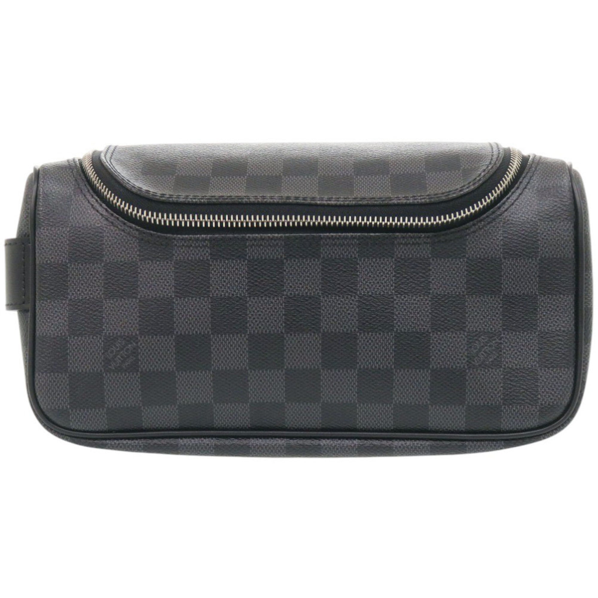 Louis Vuitton Black Damier Graphite Damier Graphite Handbag (Pre-Owned)