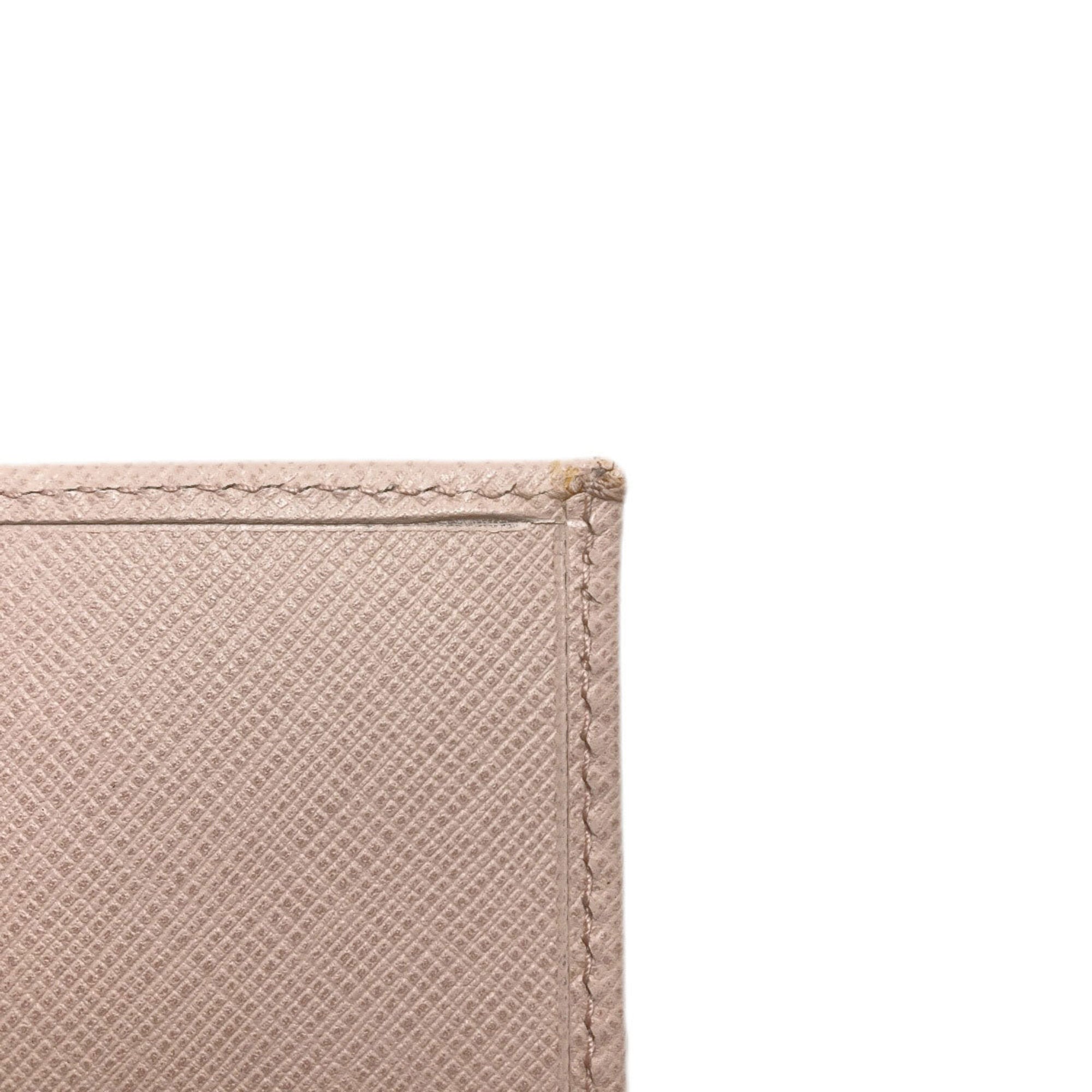 Salvatore Ferragamo Pink Leather Wallet (Bi-Fold) (Pre-Owned)