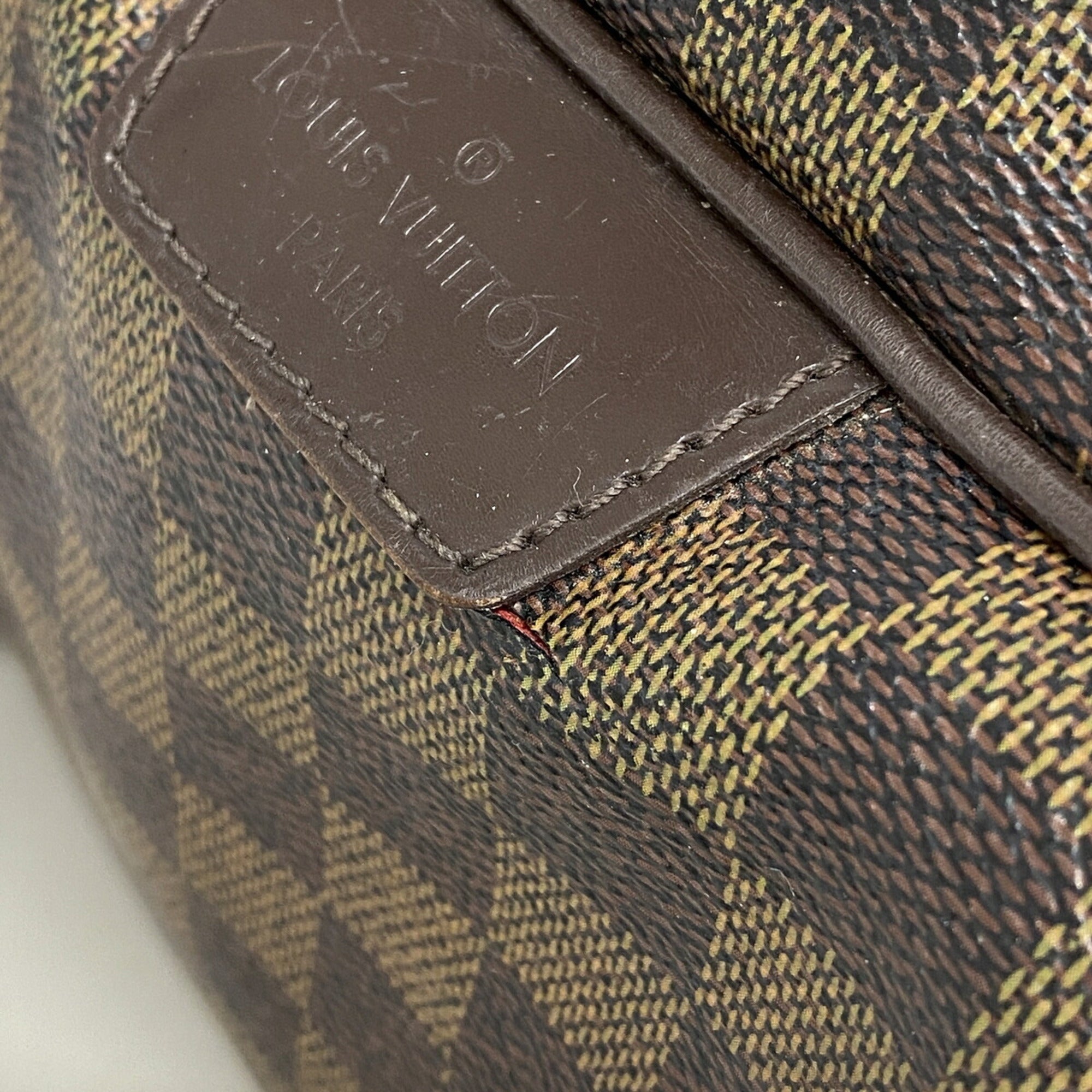 Louis Vuitton Brown Ebene Shoulder Bag (Pre-Owned)