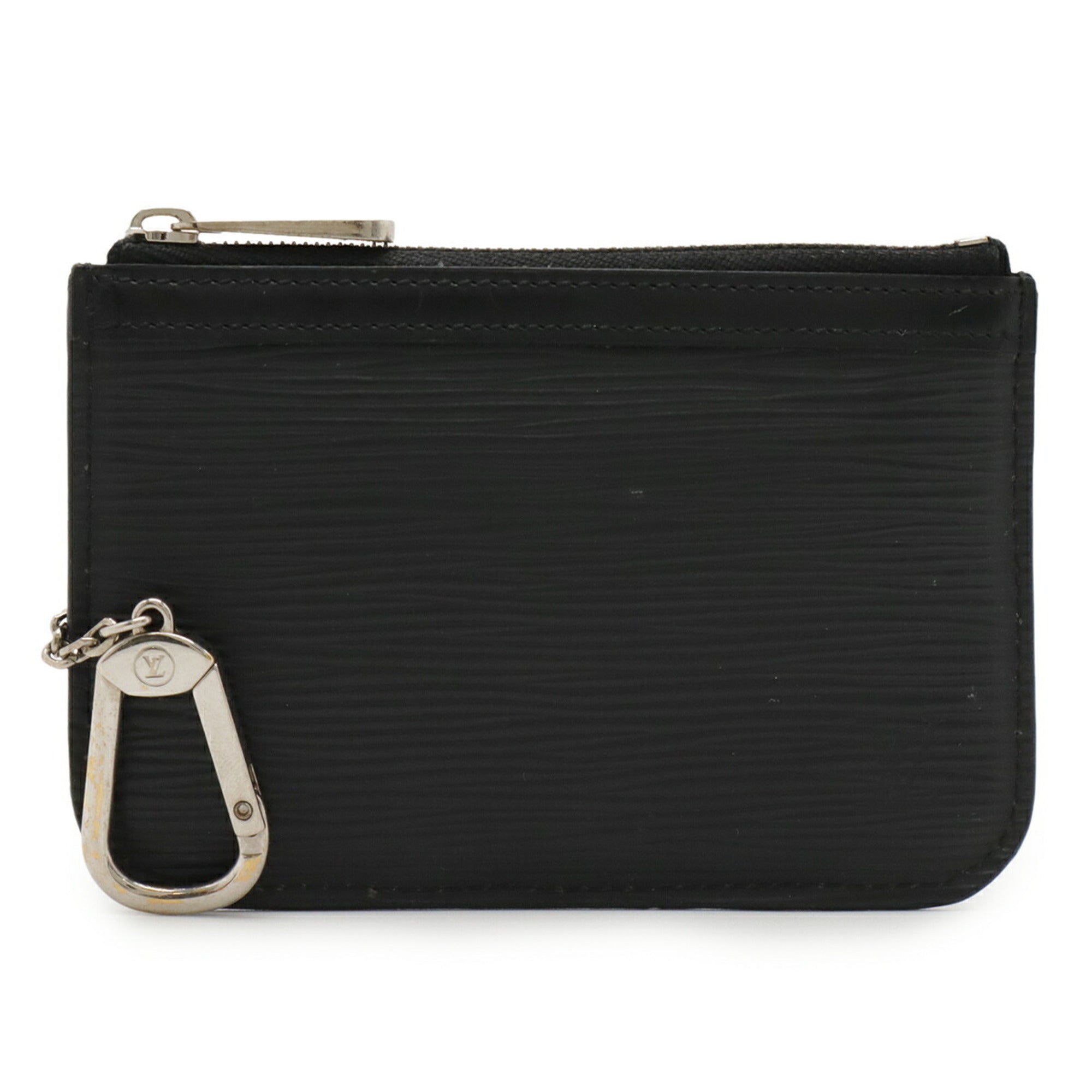 Louis Vuitton Noir Epi Leather Coin Purse/Coin Case (Pre-Owned)