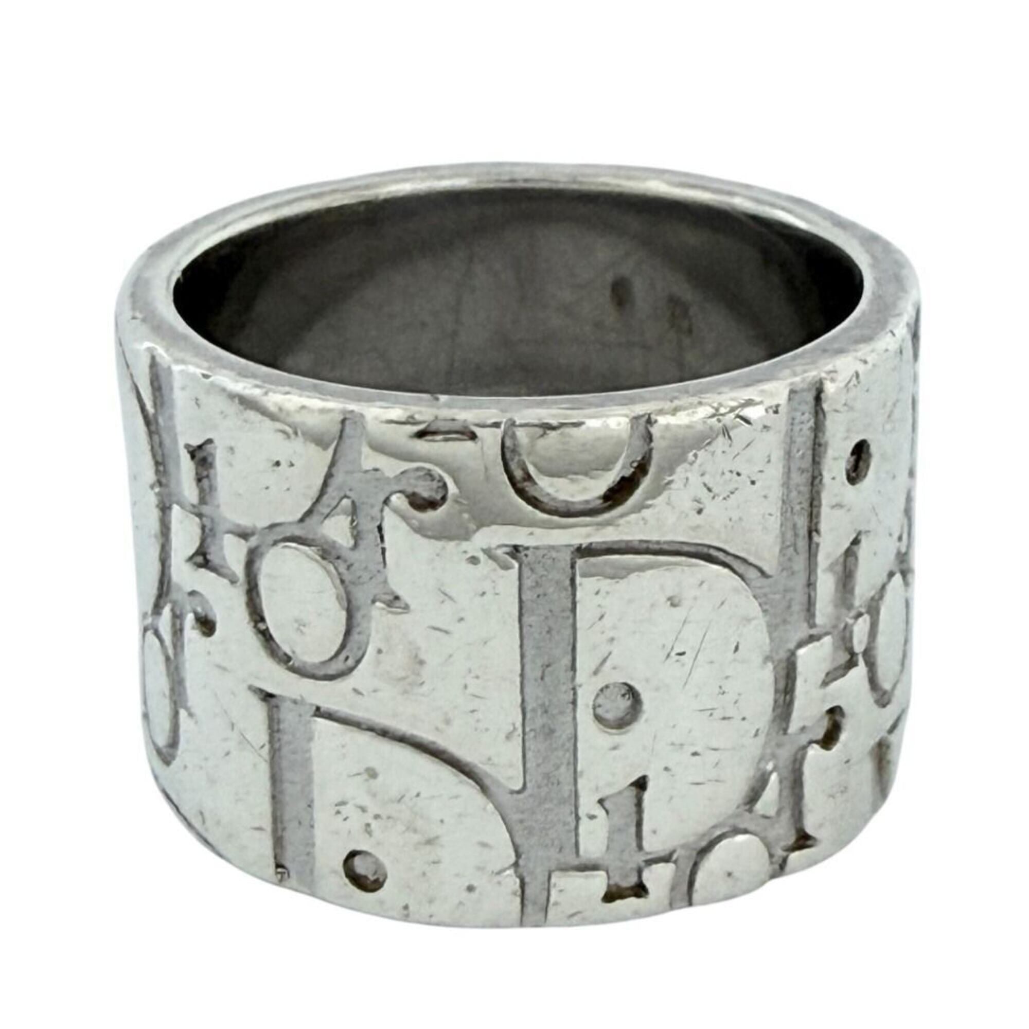 Christian Dior Silver 925 Band Ring (Pre-Owned)