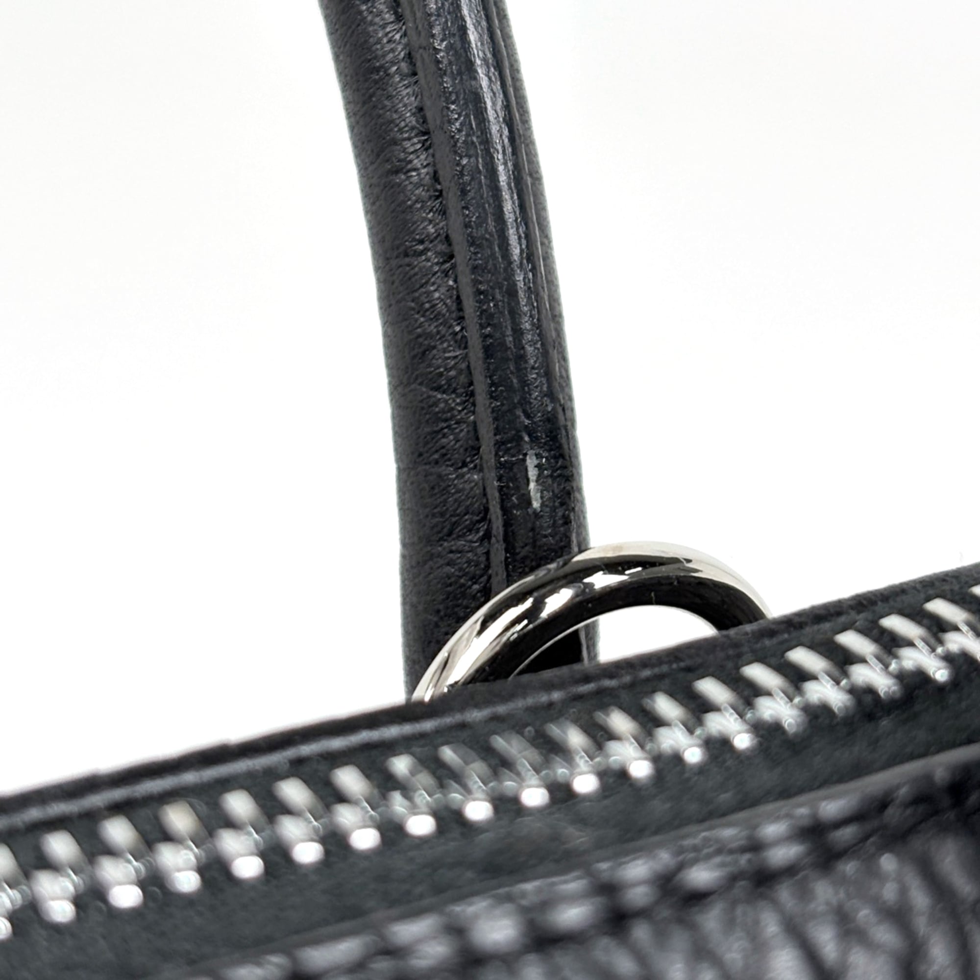 Hermes Bolide Black Togo Leather Handbag (Pre-Owned)