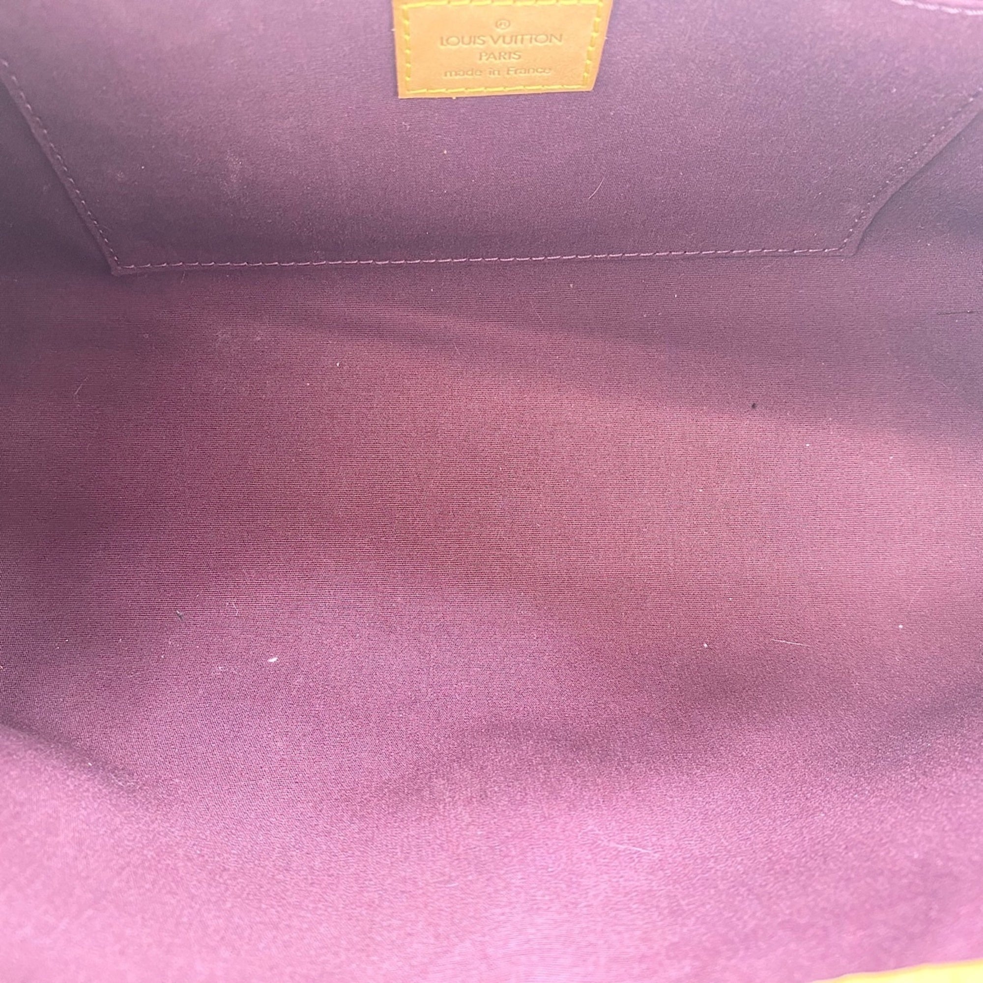 Louis Vuitton Purple Handbag (Pre-Owned)