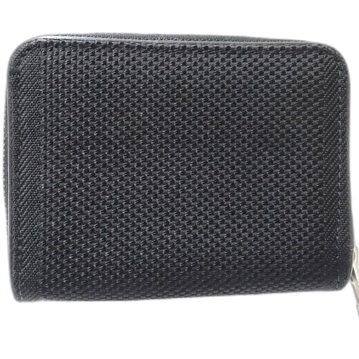Louis Vuitton Noir Leather Coin Purse/Coin Case (Pre-Owned)