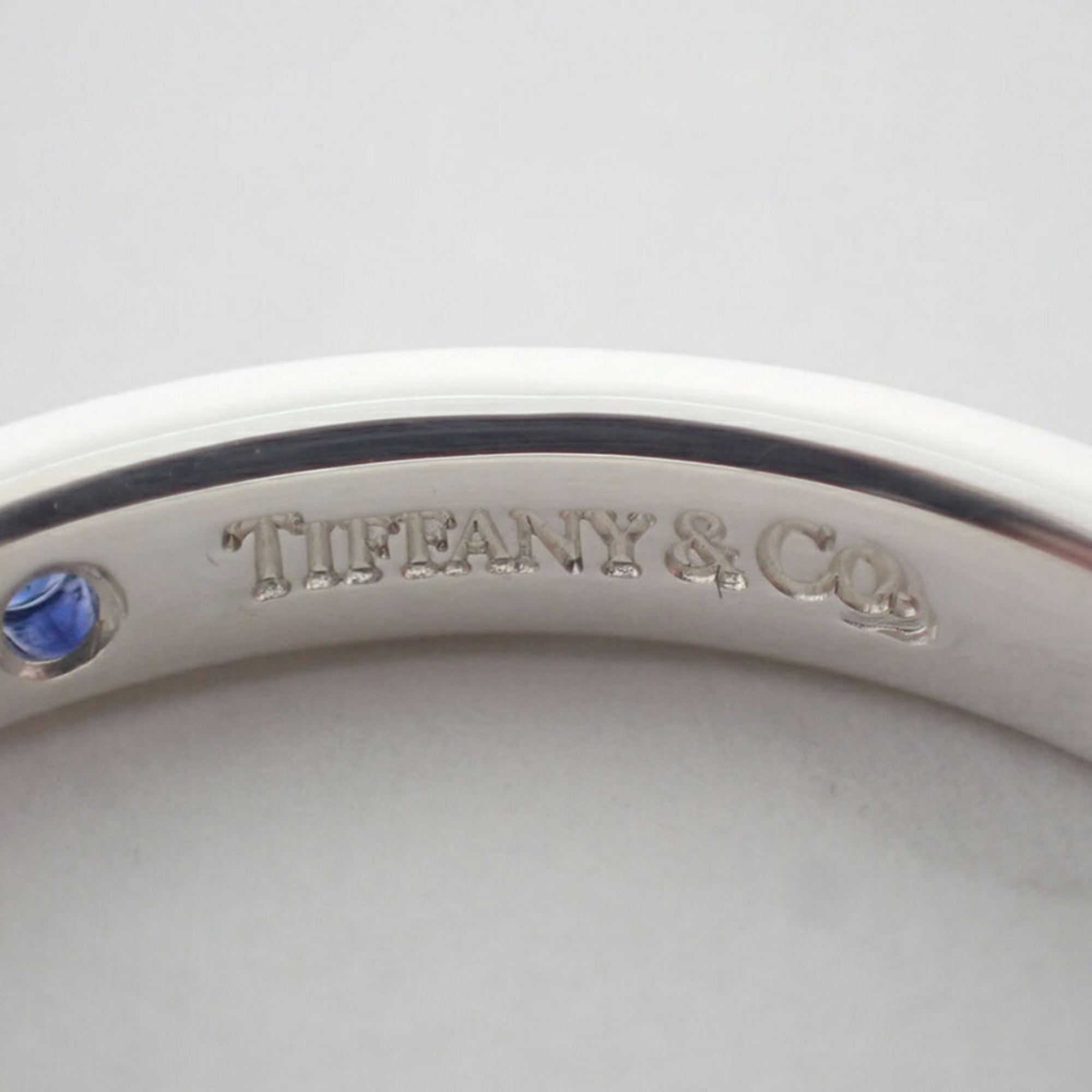 Tiffany Sterling Silver 925 Band Ring (Pre-Owned)