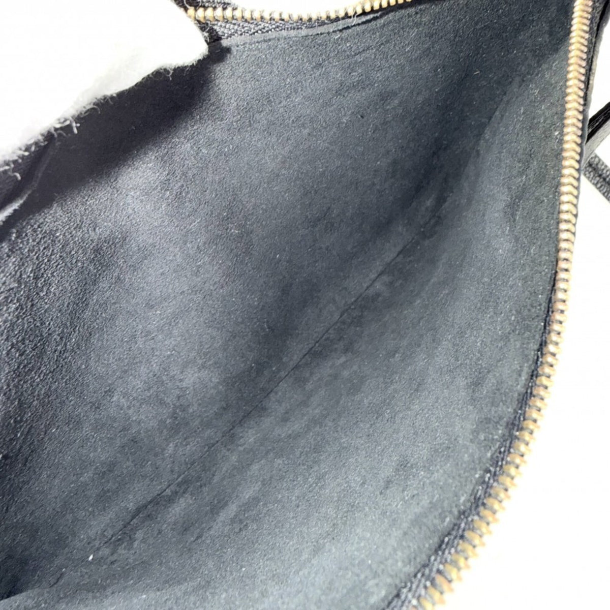 Louis Vuitton Monogram Empreinte Beige Black Monogram Empreinte Pochette Shoulder Bag (Pre-Owned)