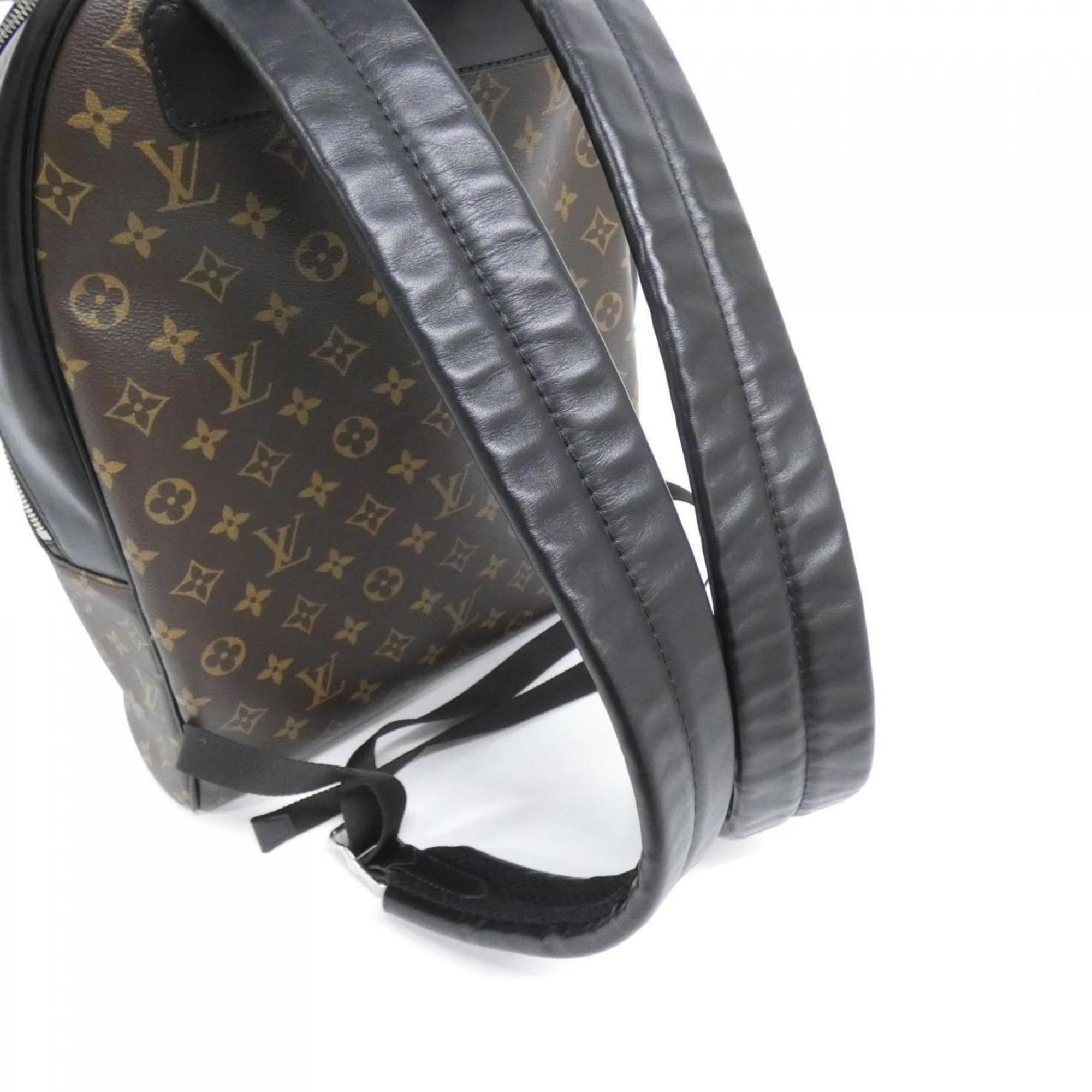 Louis Vuitton Brown Coated Canvas Backpack (Pre-Owned)