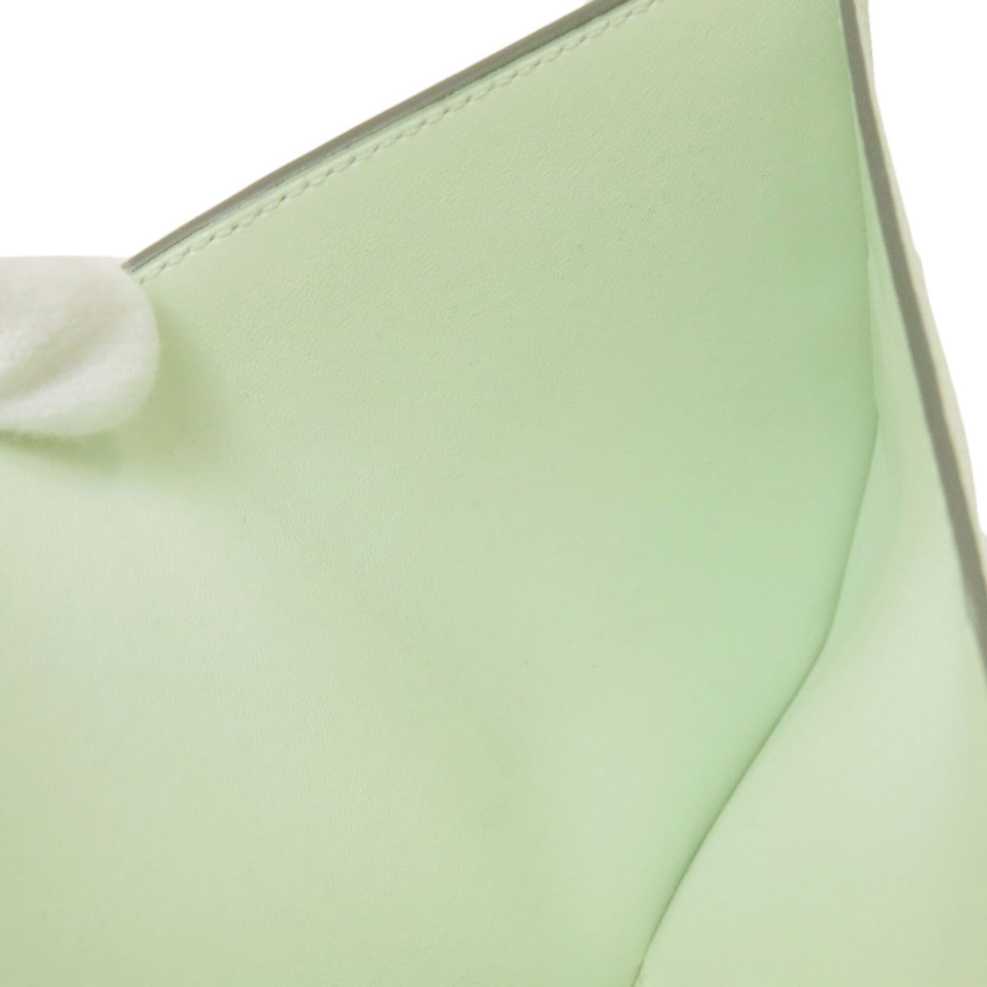 Hermes Pale Green Epsom Leather Wallet (Bi-Fold) (Pre-Owned)