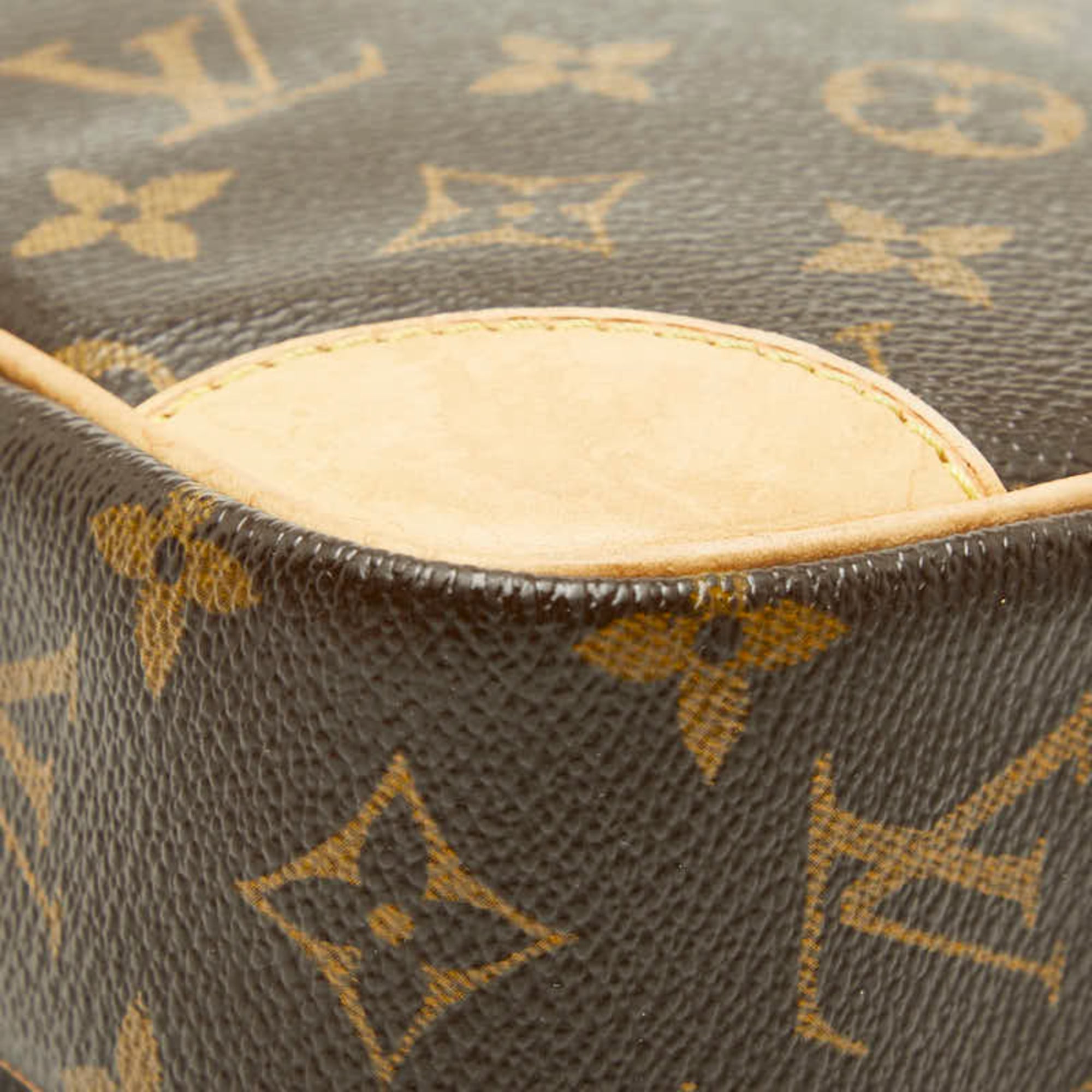 Louis Vuitton Brown Pvc Leather Shoulder Bag (Pre-Owned)