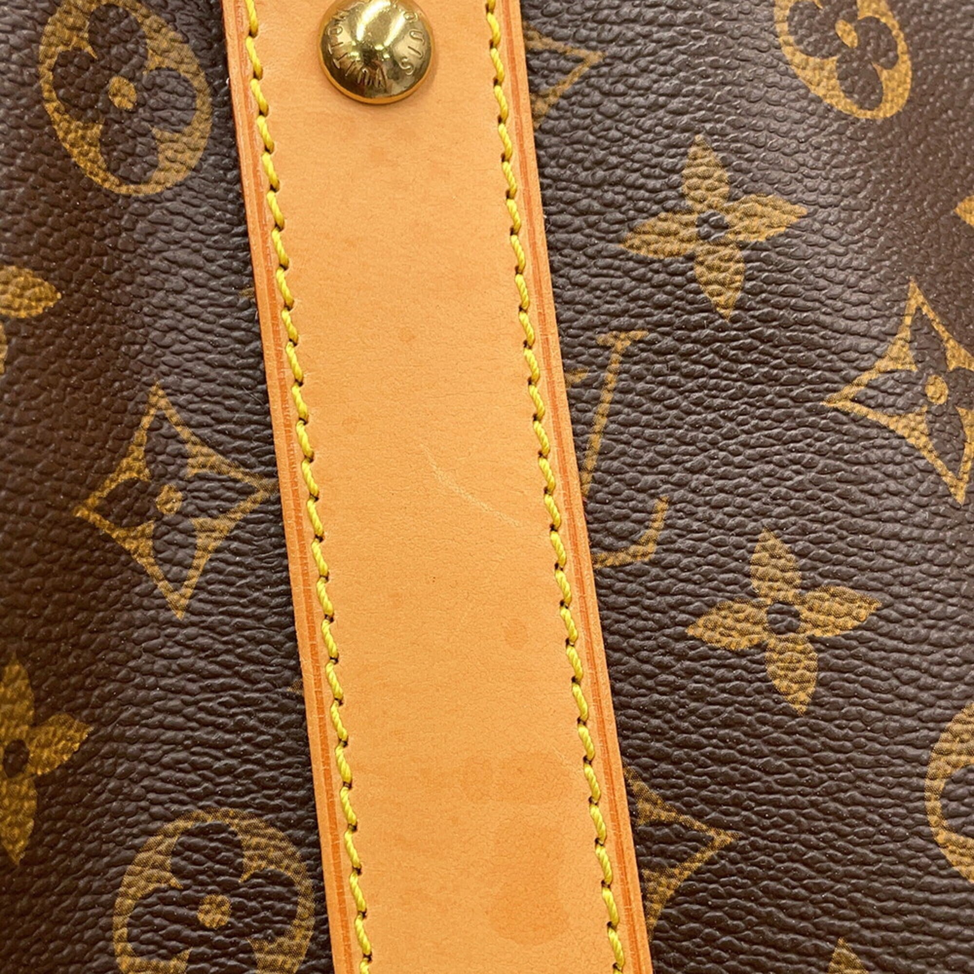Louis Vuitton Monogram Brown Monogram Boston Bag Handbag (Pre-Owned)