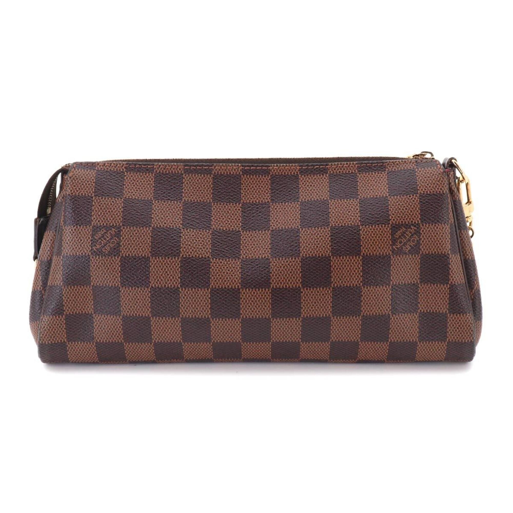 Louis Vuitton Ebene Damier Canvas Handbag Shoulder Bag (Pre-Owned)