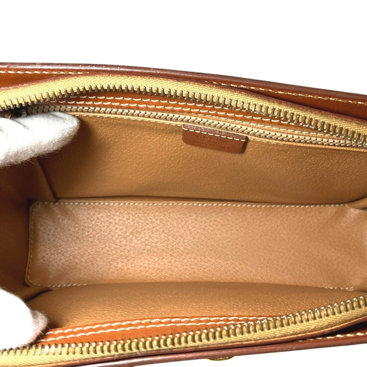 Celine Brown Leather Pvc Shoulder Bag (Pre-Owned)
