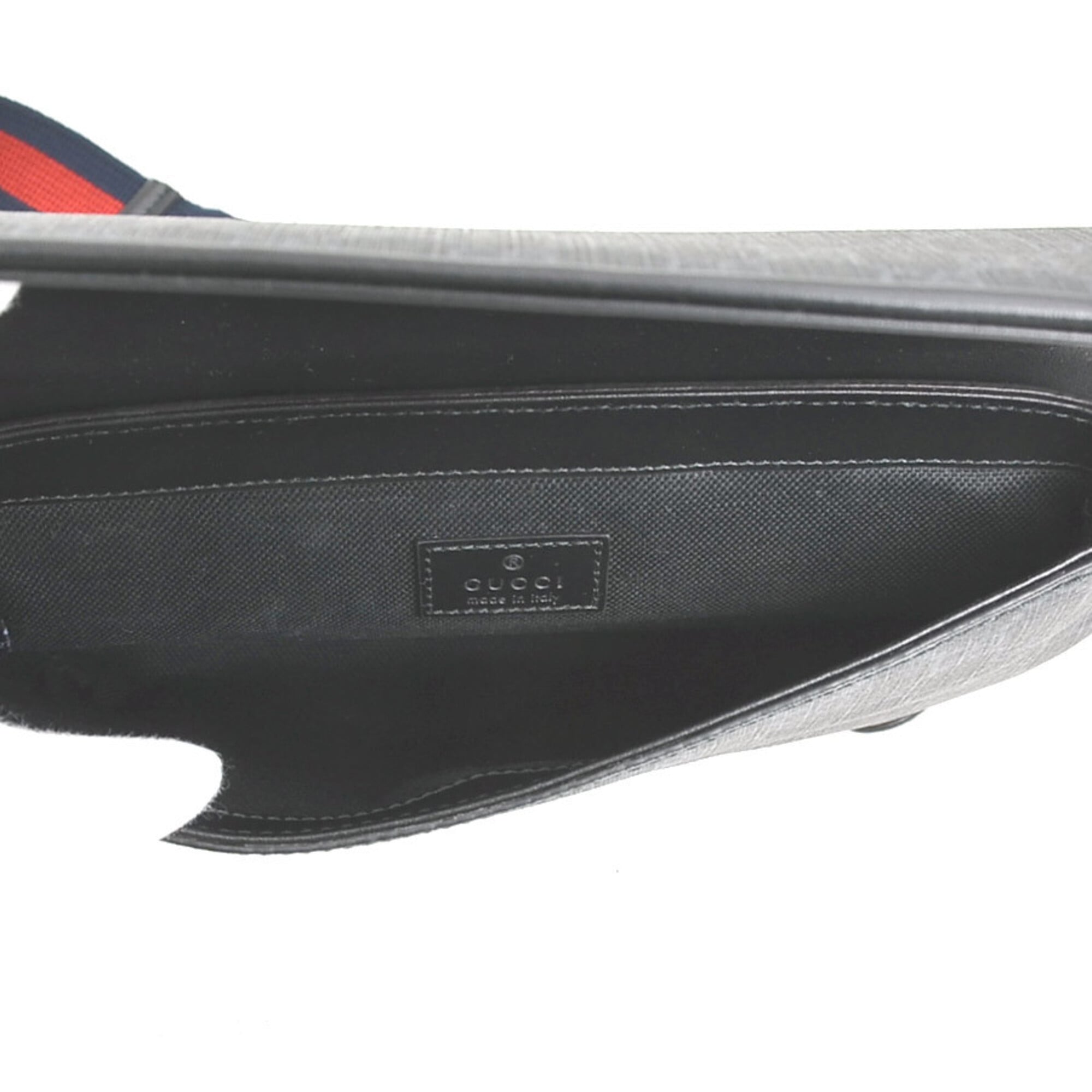Gucci Black Gg Supreme Fanny Pack (Pre-Owned)