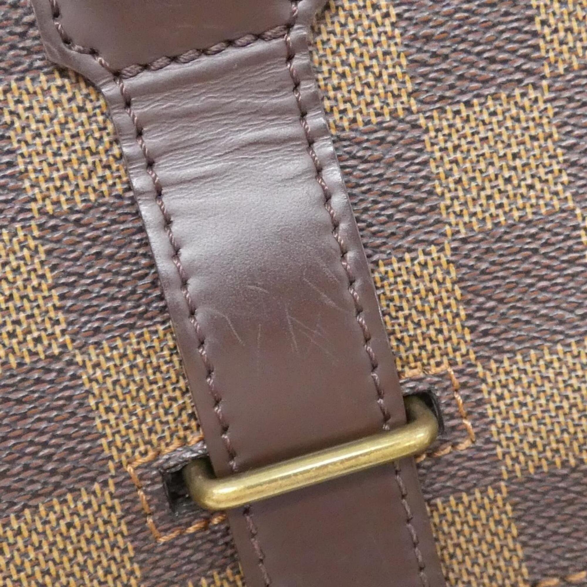 Louis Vuitton Brown Coated Canvas Shoulder Bag (Pre-Owned)