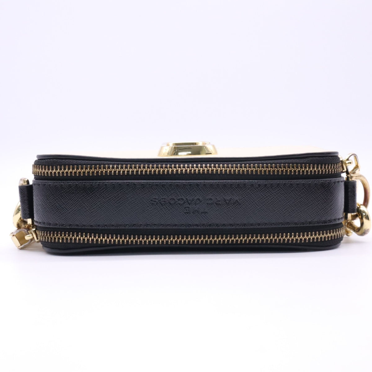 Marc Jacobs Black Cream Shoulder Bag (Pre-Owned)