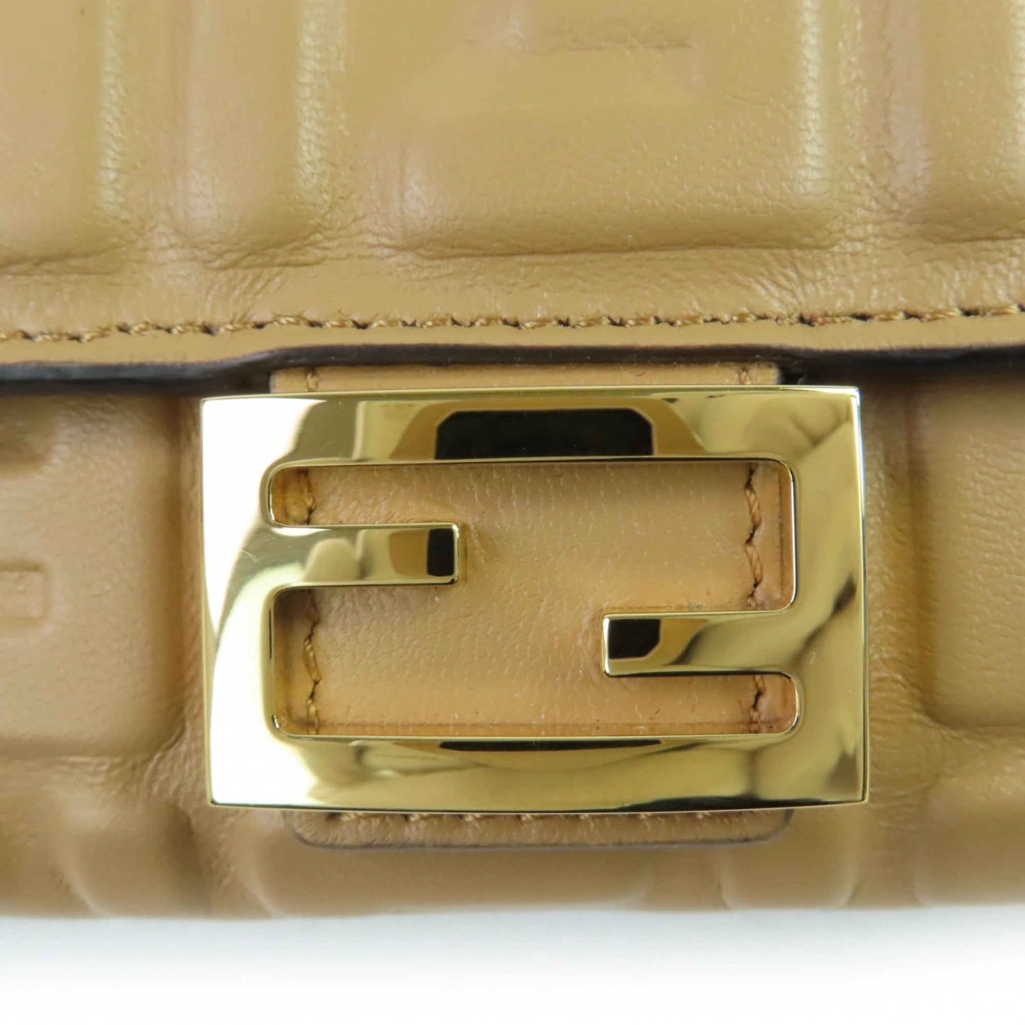 Fendi Brown Leather Long Wallet (Bi-Fold) (Pre-Owned)