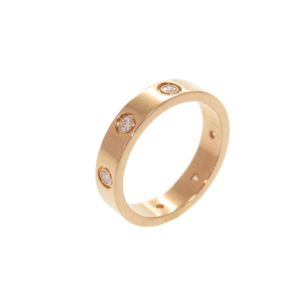Cartier Pink Gold Pink Gold (18K) Band Ring (Pre-Owned)