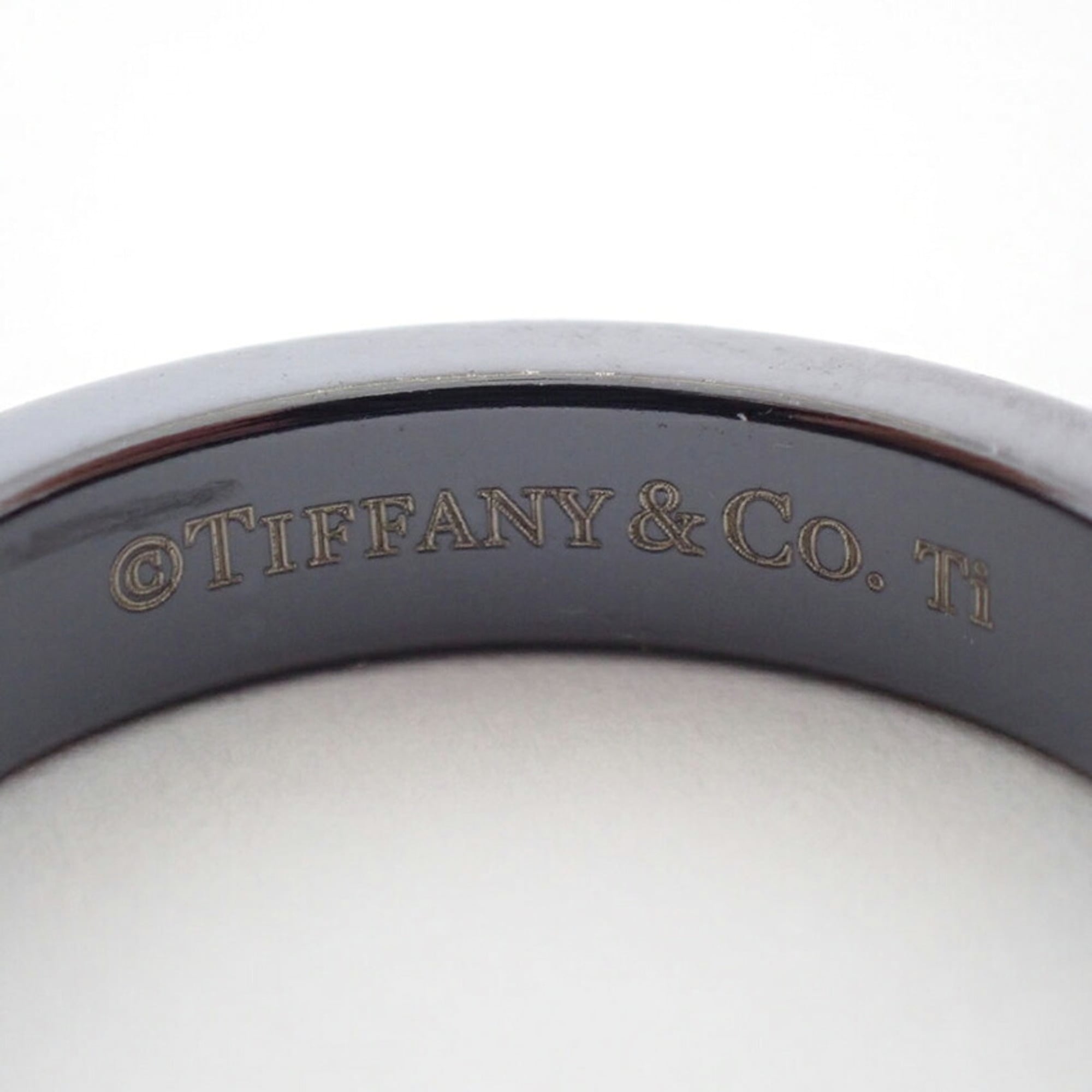 Tiffany Titanium Band Ring (Pre-Owned)