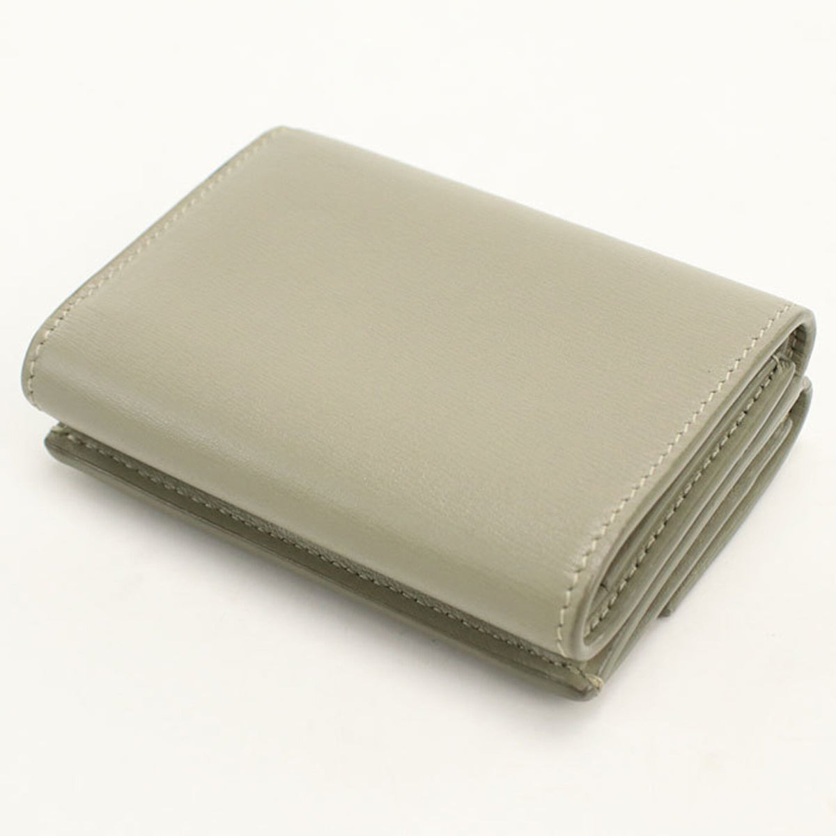 Celine Gray Leather Wallet (Tri-Fold) (Pre-Owned)