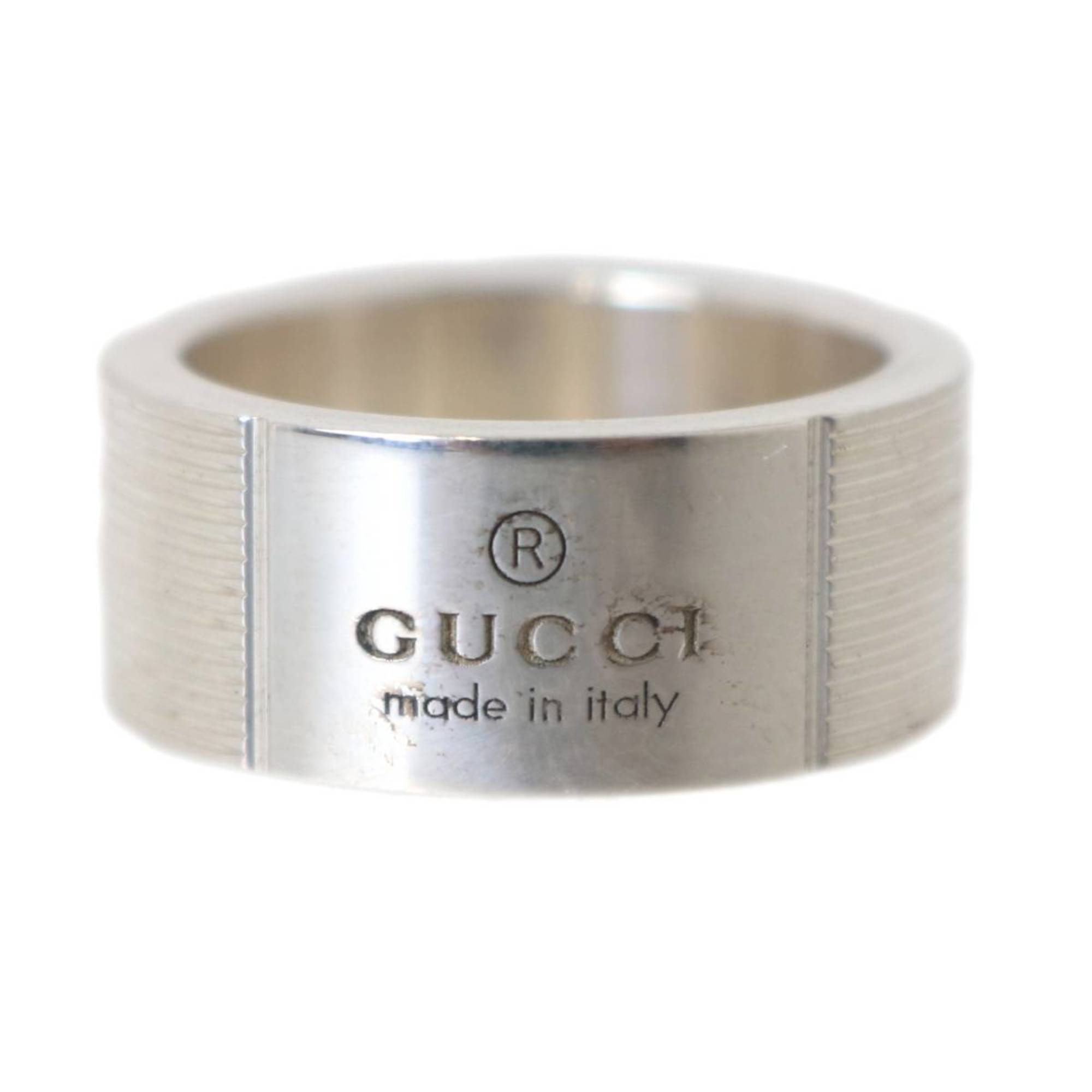 Gucci Silver Silver 925 Band Ring (Pre-Owned)
