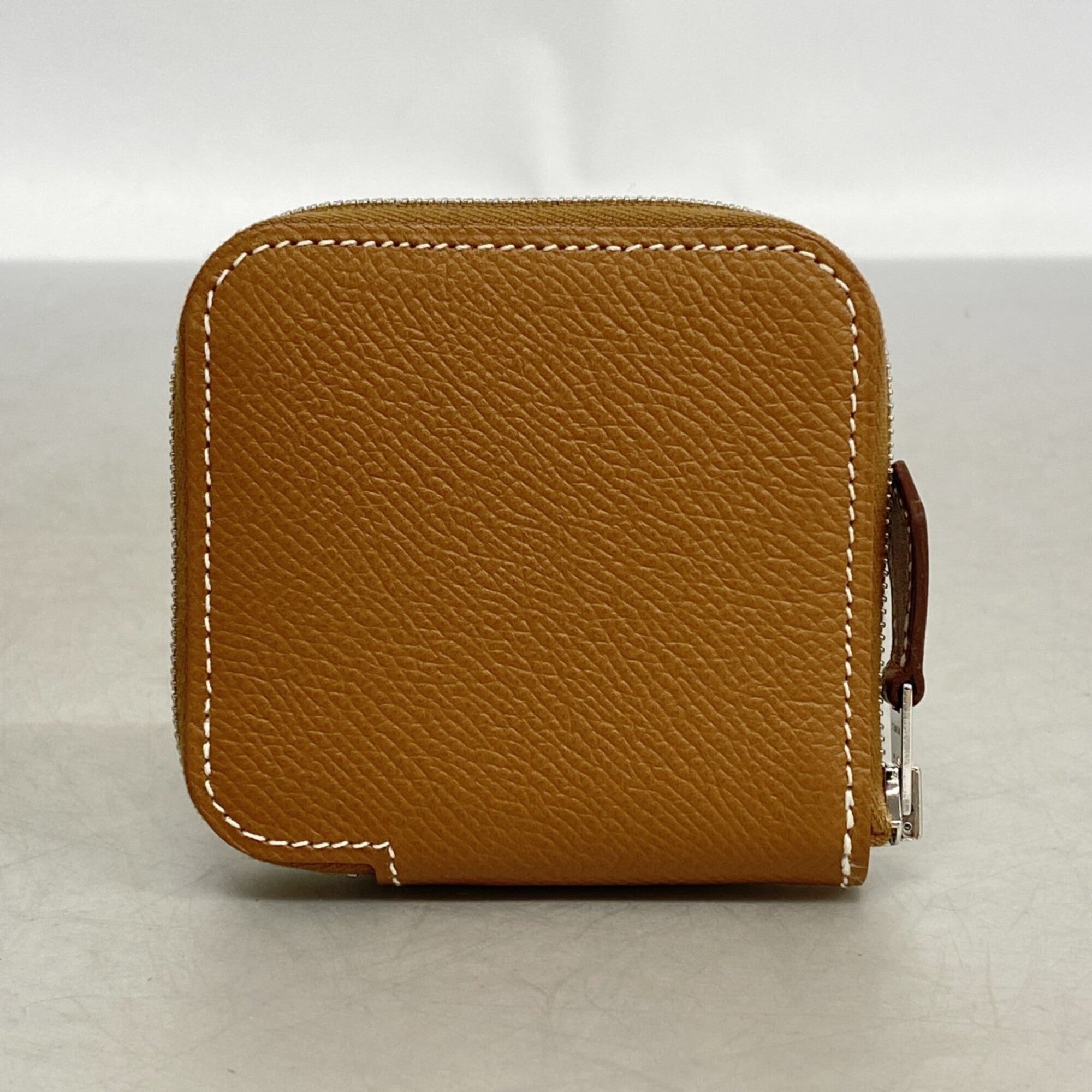 Hermes Gold Epsom Leather Coin Purse/Coin Case (Pre-Owned)