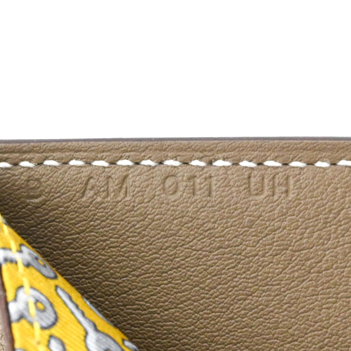 Hermes Etoupe Gray Grayish Epsom Leather Wallet (Bi-Fold) (Pre-Owned)