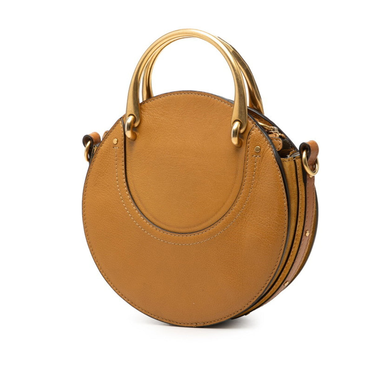 Chloé Brown Leather Suede Handbag Shoulder Bag (Pre-Owned)