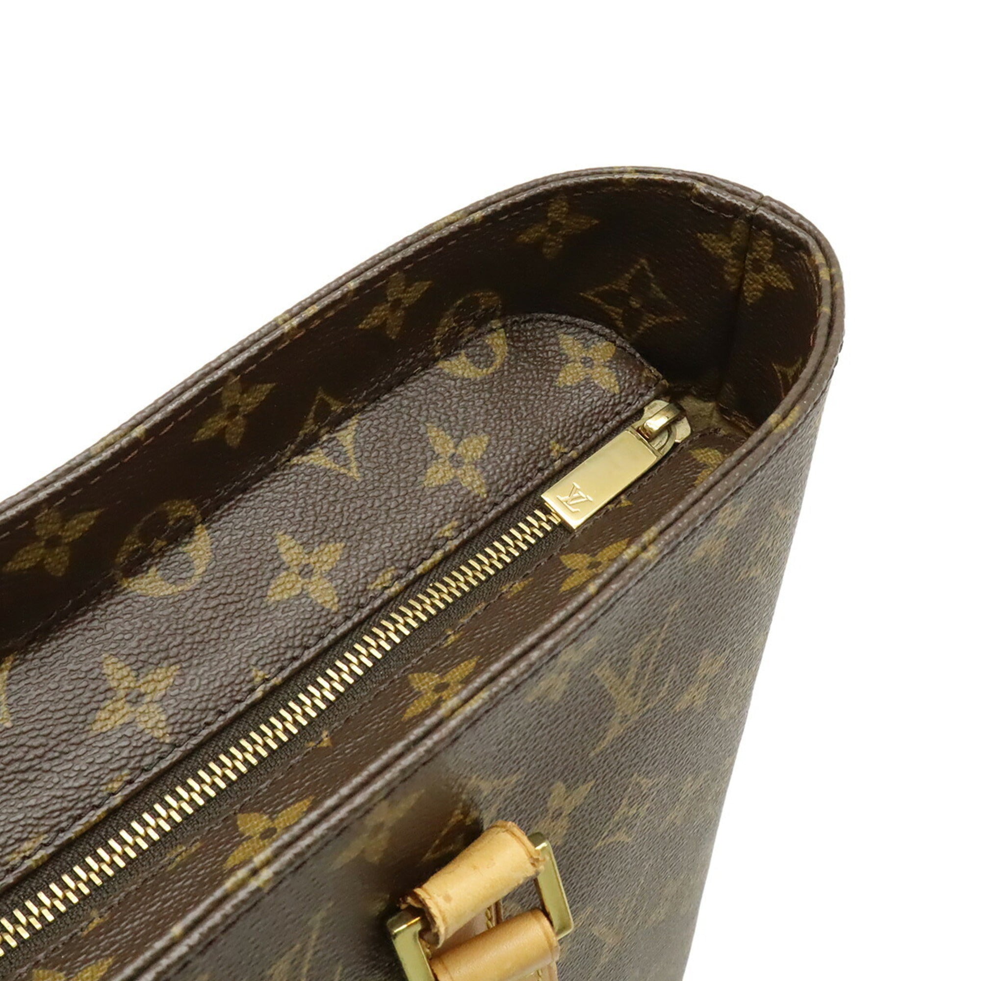 Louis Vuitton Brown Monogram Shoulder Bag Tote Bag (Pre-Owned)