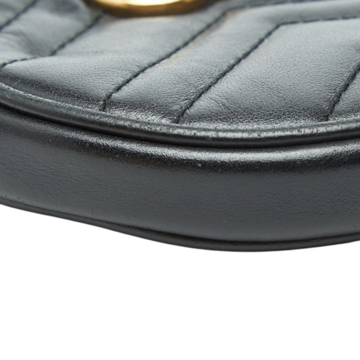 Gucci Black Leather Coin Purse/Coin Case (Pre-Owned)