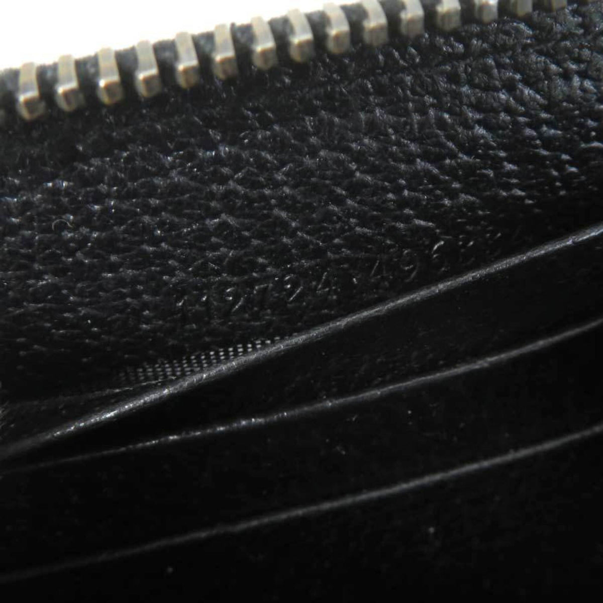 Gucci Black Gg Canvas Long Wallet (Bi-Fold) (Pre-Owned)